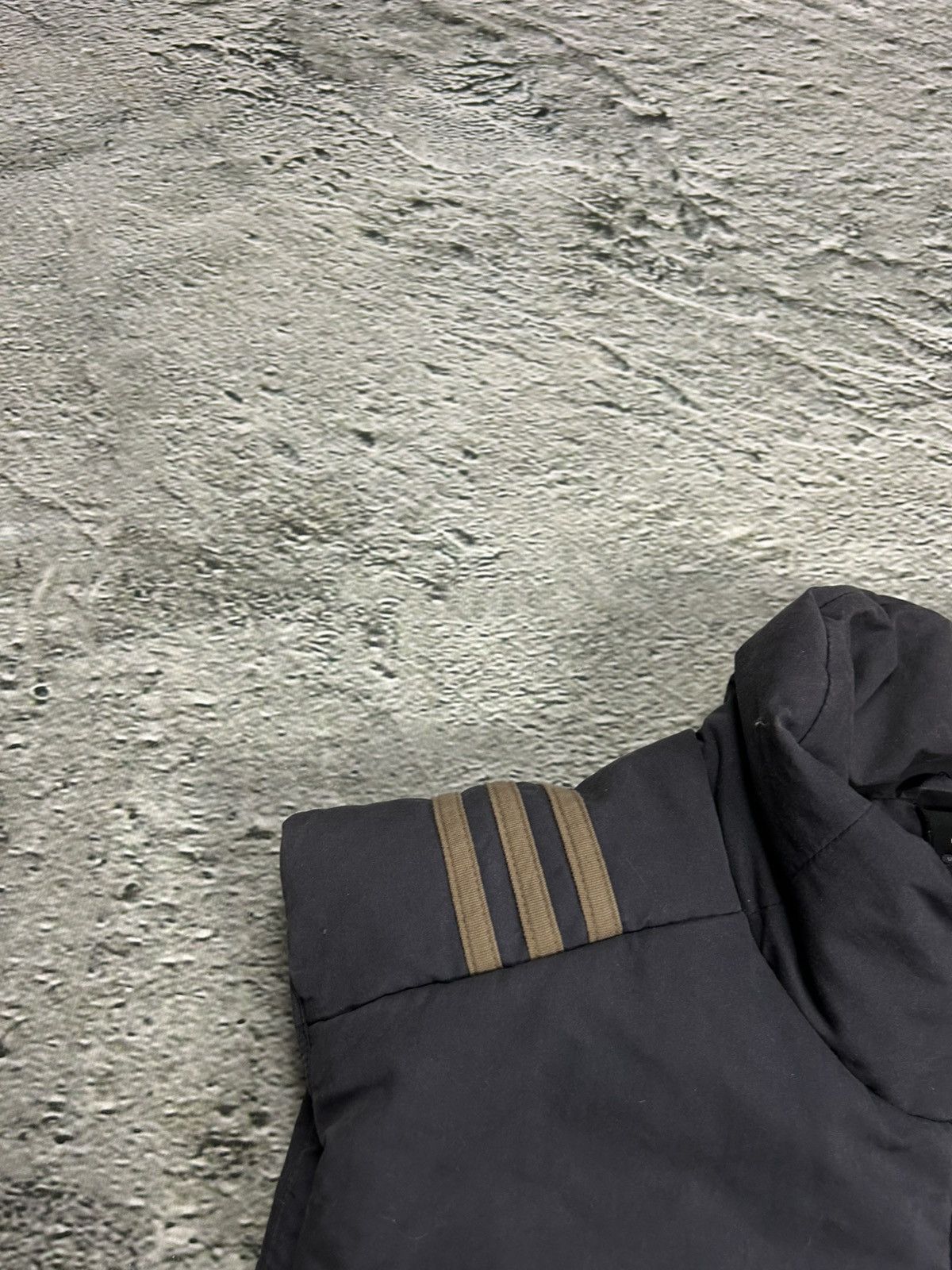 Adidas × Vintage Adidas vest grey vintage drill Y2K padded Size US L / EU 52-54 / 3 - 3 Thumbnail