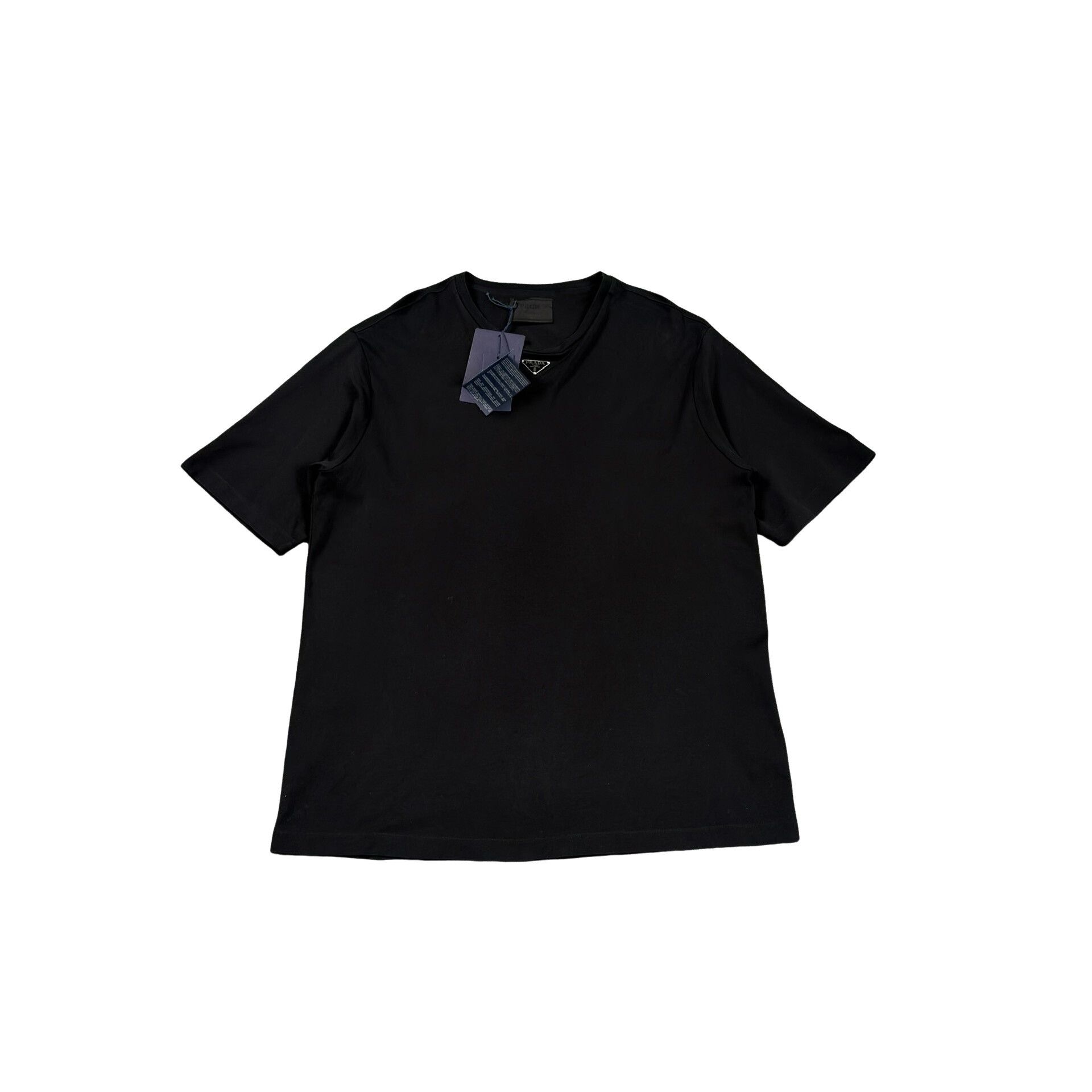 Prada Prada Triangle Logo Short Sleeve T-Shirt Size XXL Size US XXL / EU 58 / 5 - 1 Thumbnail