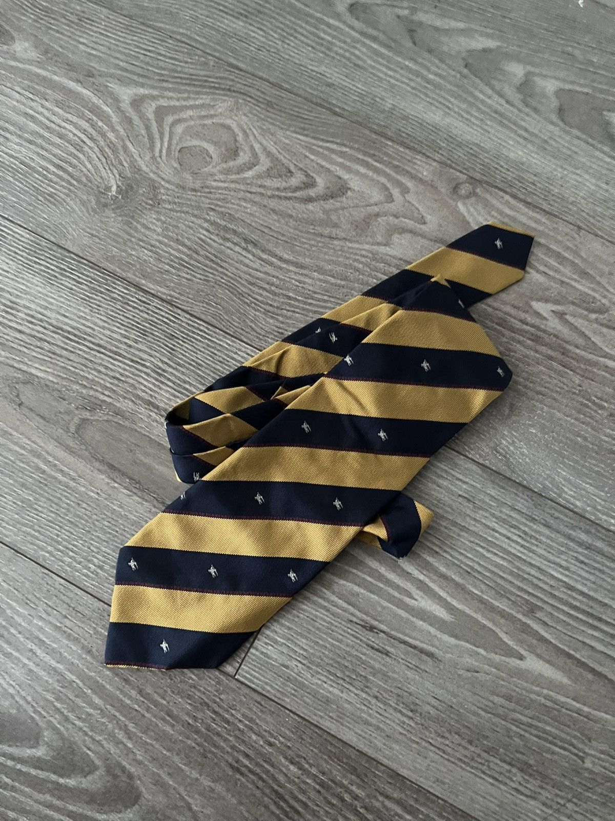 Burberry × Vintage ‼️Vintage Monogram Burberry London Luxury Silk Tie‼️ Size ONE SIZE - 7 Thumbnail