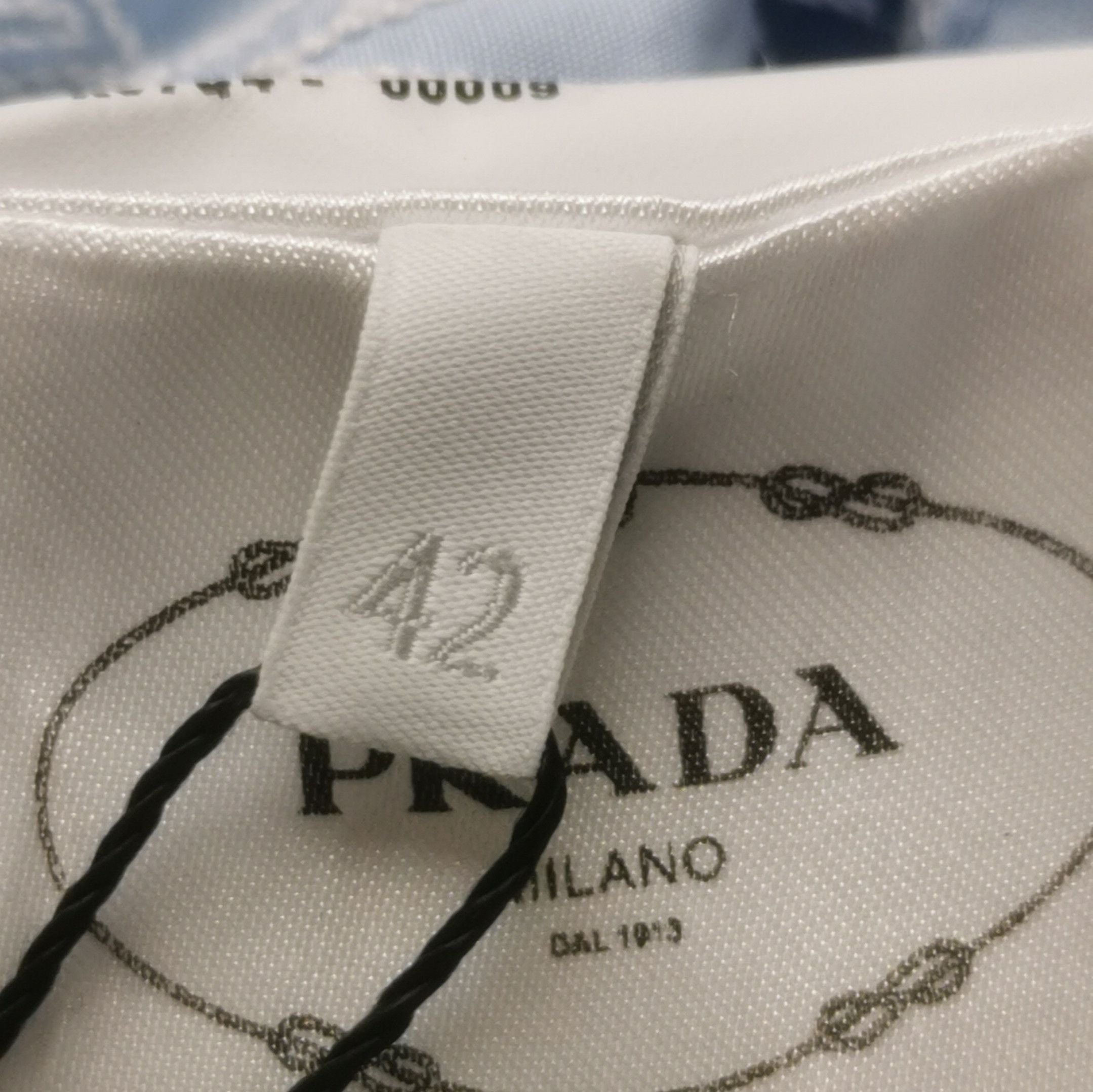 Prada Prada Floral Embroidered Short Sleeve Shirt . Size L / US 10 / IT 46 - 4 Thumbnail
