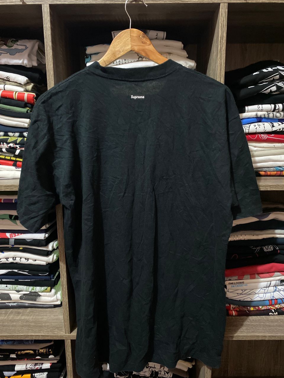 Supreme × Vintage Supreme Fight Back Black tshirt Size US L / EU 52-54 / 3 - 8 Thumbnail