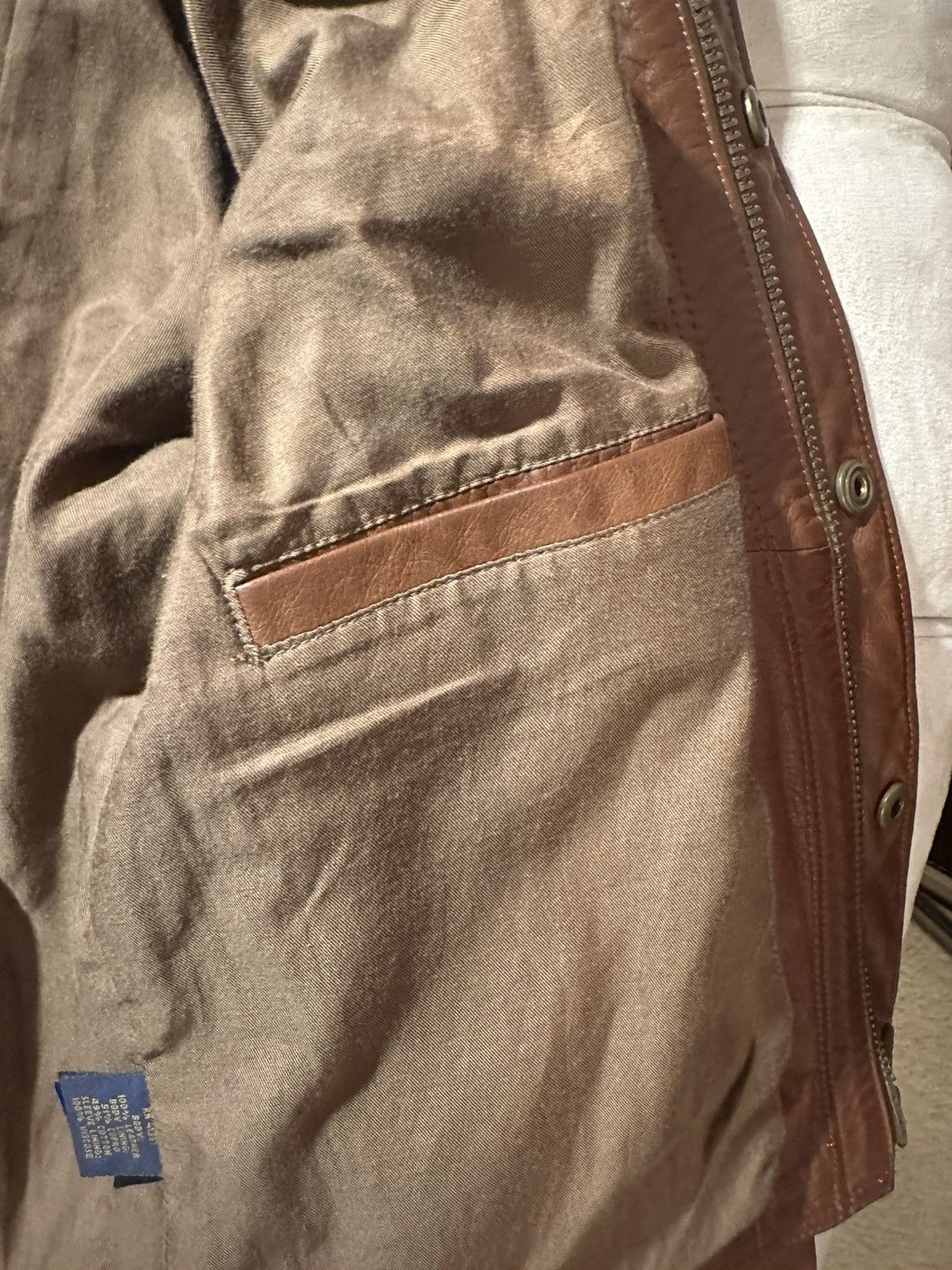 Ralph Lauren Vintage Ralph Lauren Genuine Leather Jacket Size M / US 6-8 / IT 42-44 - 11 Thumbnail