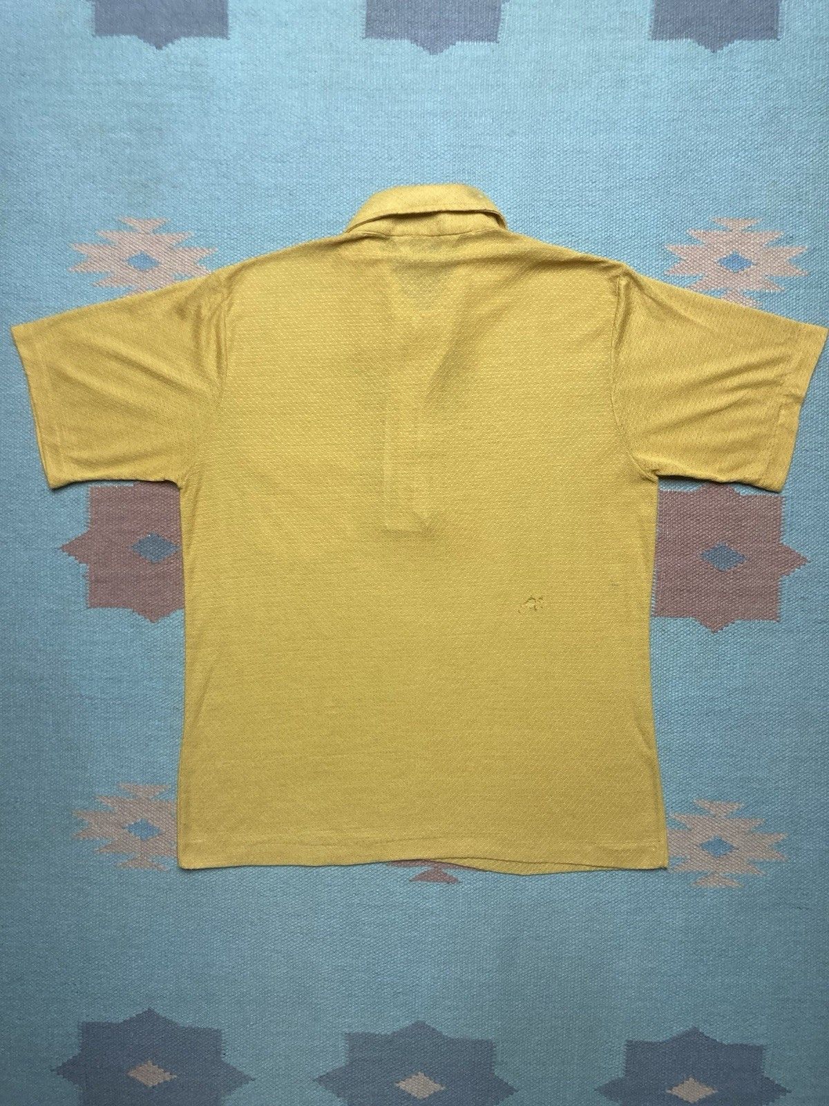 Vintage Vintage 60s 70s polo shirt jacquard knit summer small/medium Size US S / EU 44-46 / 1 - 8 Thumbnail