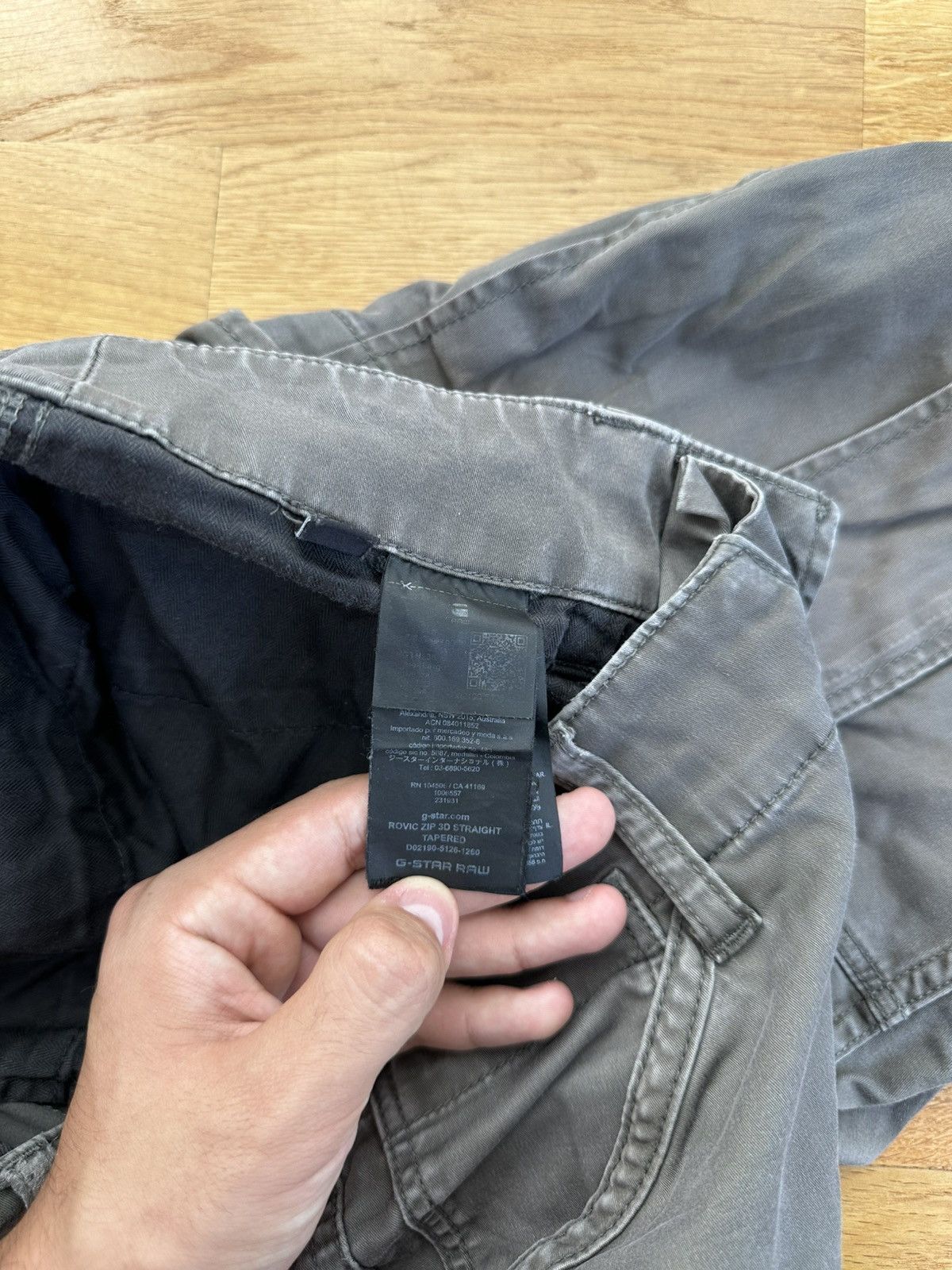 G-Star Vintage G-star Cargo Pants Logo Y2K Fit Size US 30 / EU 46 - 12 Thumbnail