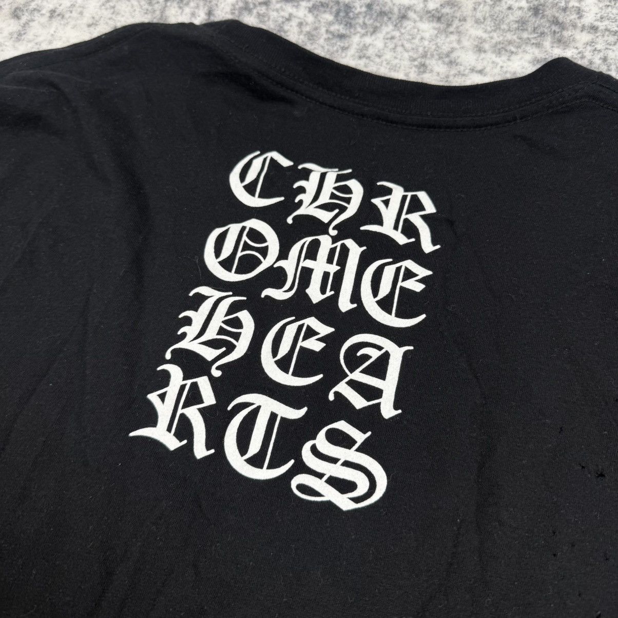 Chrome Hearts Chrome Hearts Script Logo ‘Black’ Long Sleeve Size US L / EU 52-54 / 3 - 6 Thumbnail