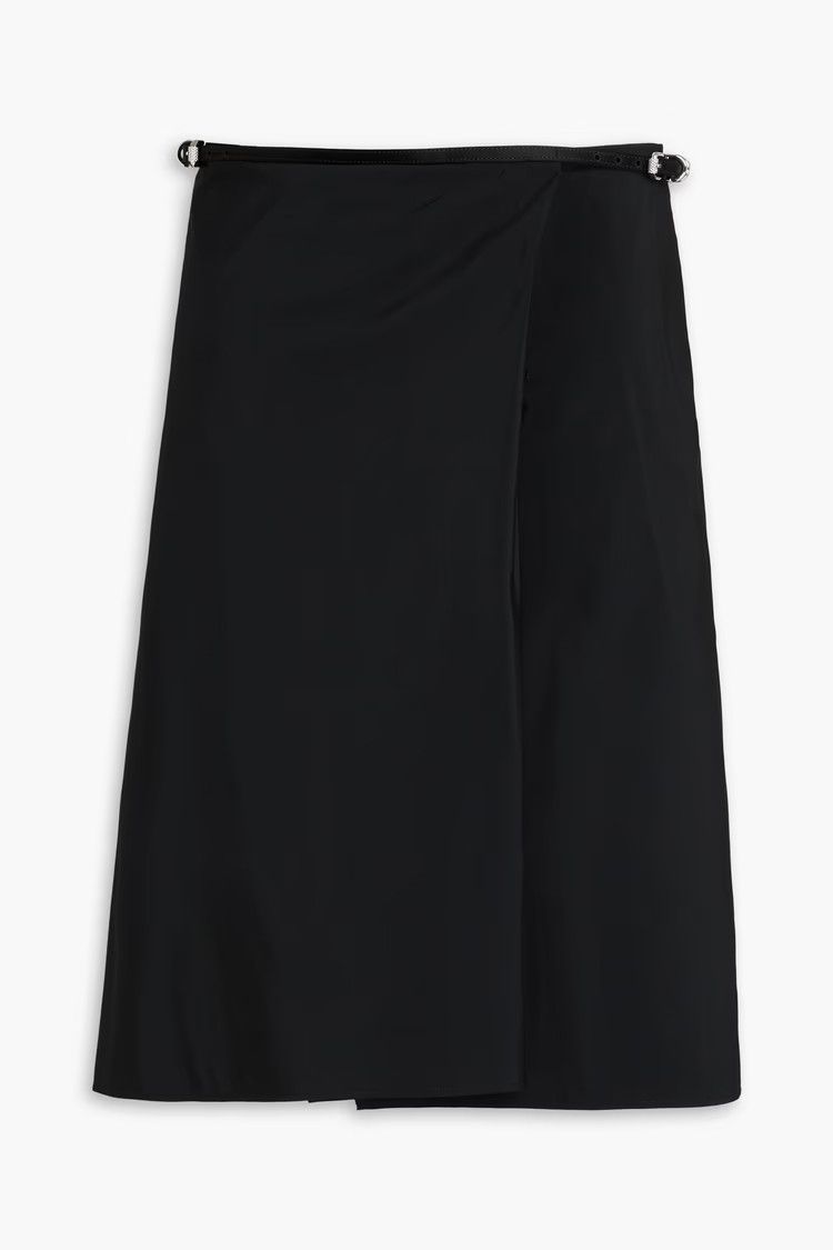 o1y0925 Midi Skirt in Black