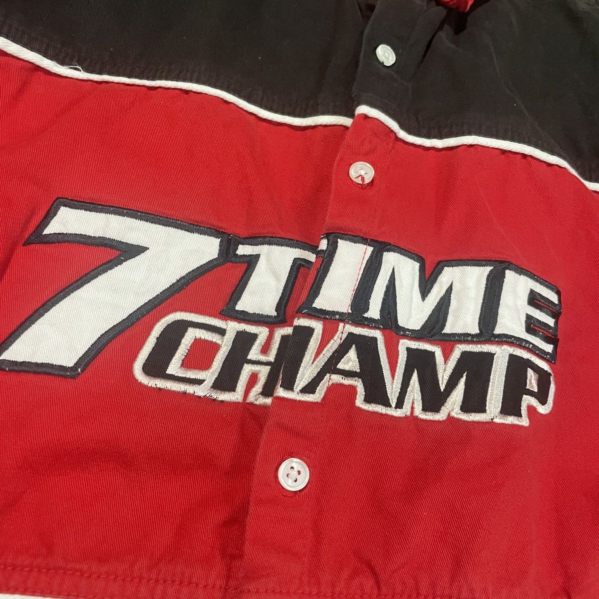NASCAR Vintage Dale Earnhardt Button Up Size US XL / EU 56 / 4 - 2 Thumbnail