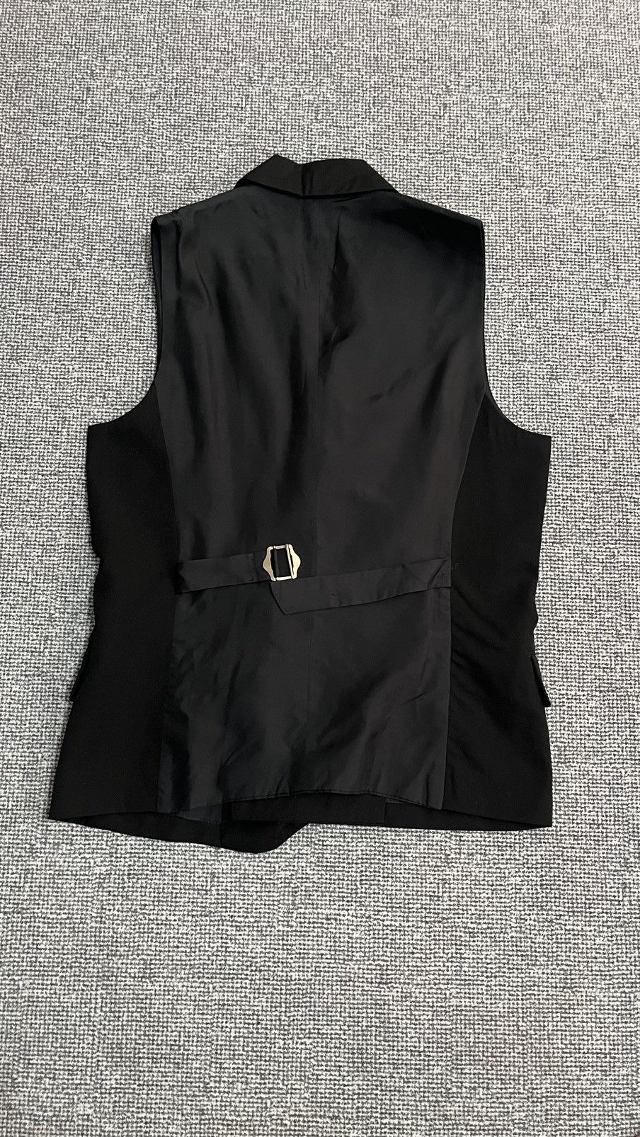 Comme des Garcons Vintage 90s Comme des garcons wool asymmetric vest Size 38R - 8 Thumbnail