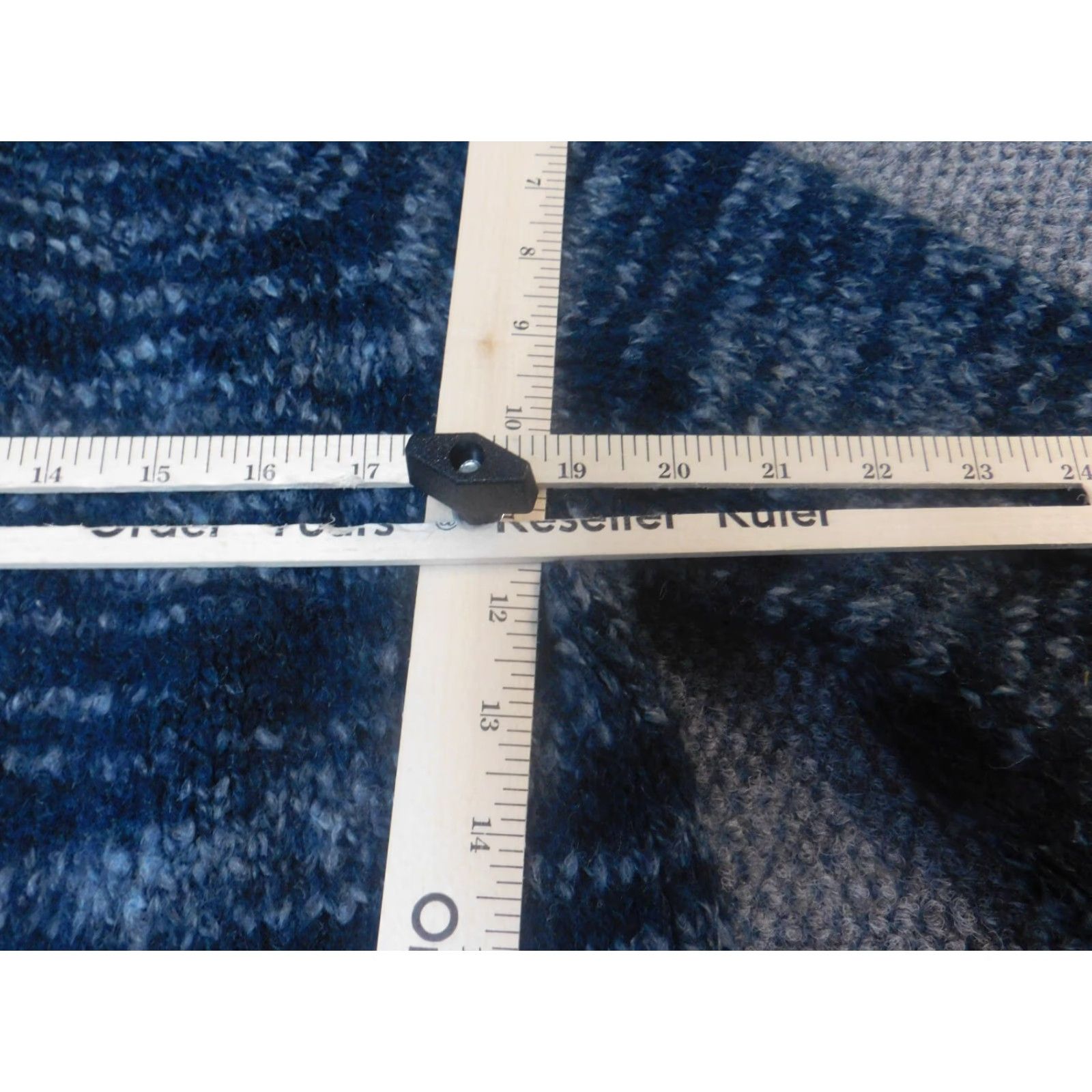 Vintage Currants Womens Cardigan Sweater Large Blue Stretch Crew Neck Long Sleeve Knit Cotton Regular Classic Size L / US 10 / IT 46 - 6 Thumbnail