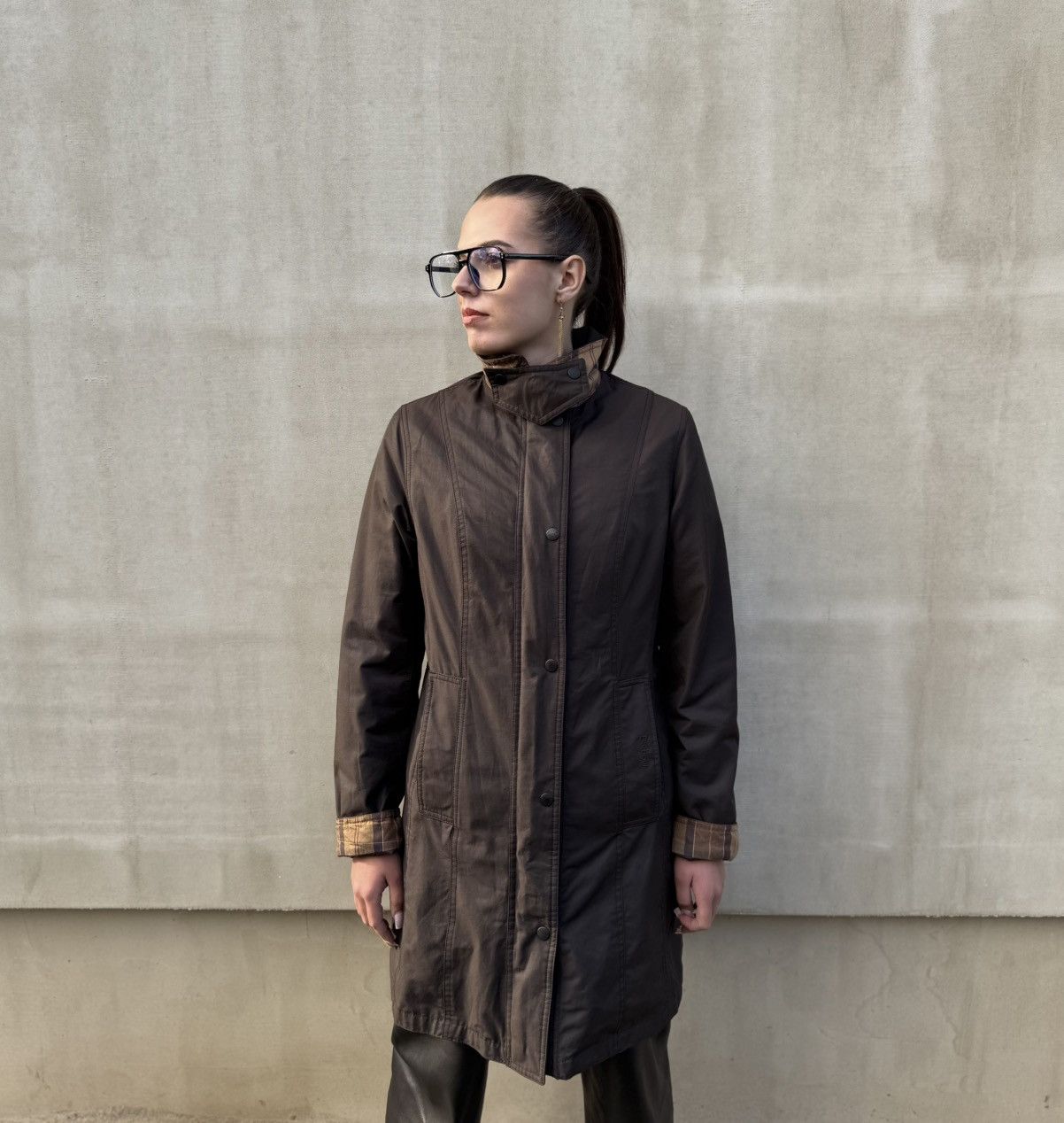 Barbour Barbour Twill Belsay Coat UK10 EU36 US6 Waterproof Jacket Size M / US 6-8 / IT 42-44 - 1 Thumbnail