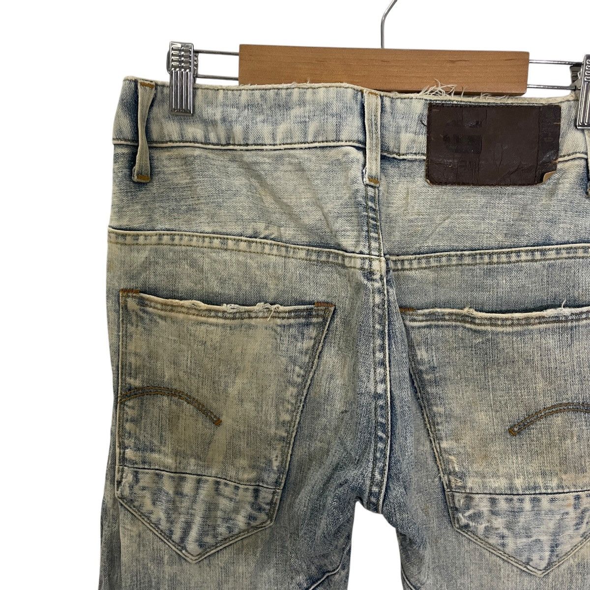 G-Star Vintage G Star Raw Distressed Denim Size US 30 / EU 46 - 10 Thumbnail