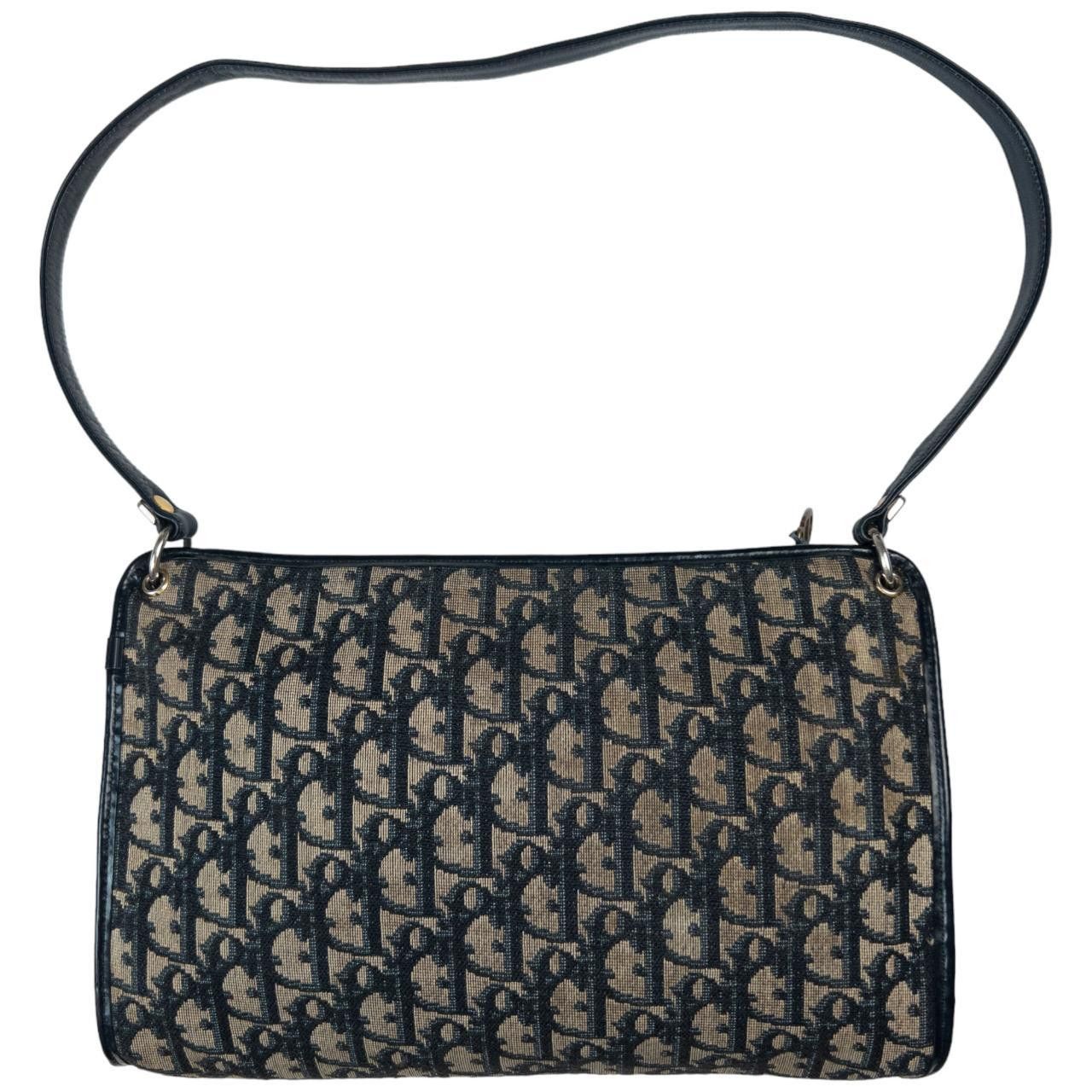 Dior Vintage Dior Monogram Shoulder Bag Size ONE SIZE - 3 Thumbnail