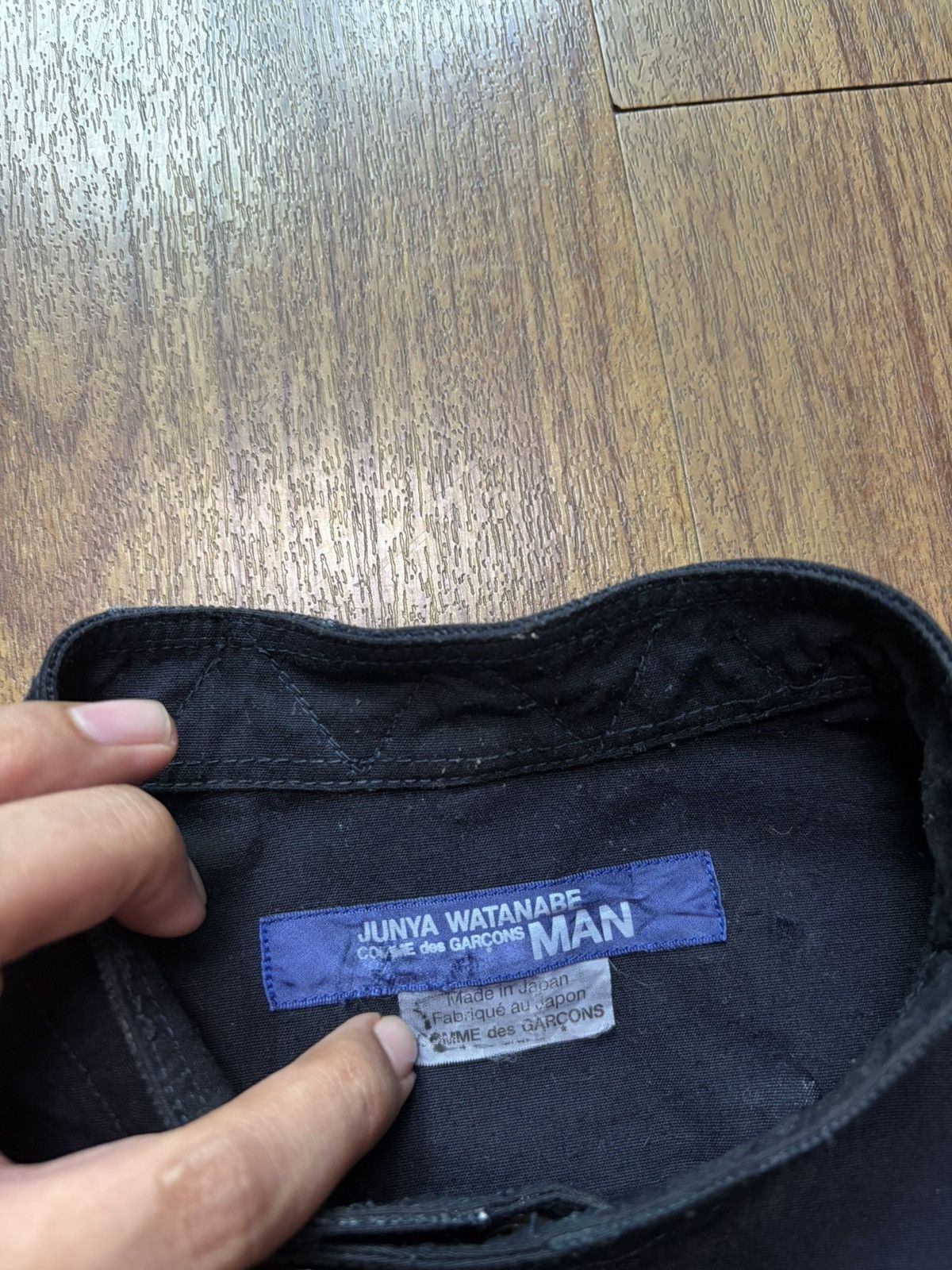 Junya Watanabe FREE TAX! 2017 Shanghai Collar Shoulder Patch Shirt Size US S / EU 44-46 / 1 - 7 Thumbnail