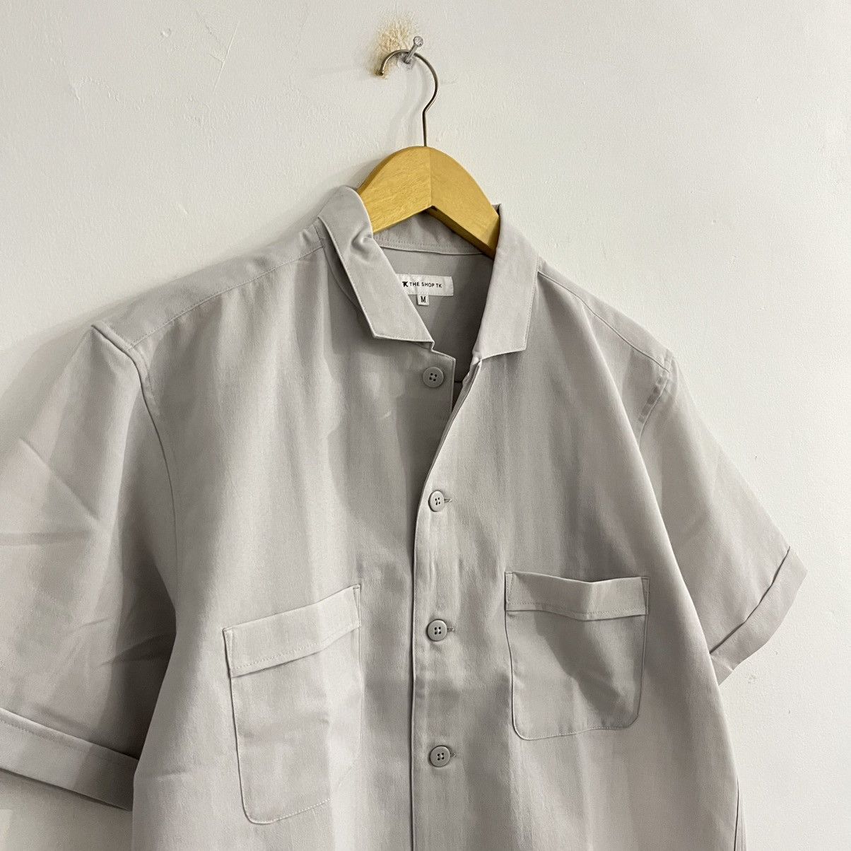 Japanese Brand The Shop Tk Clean Button Up Shirt Size US M / EU 48-50 / 2 - 3 Thumbnail