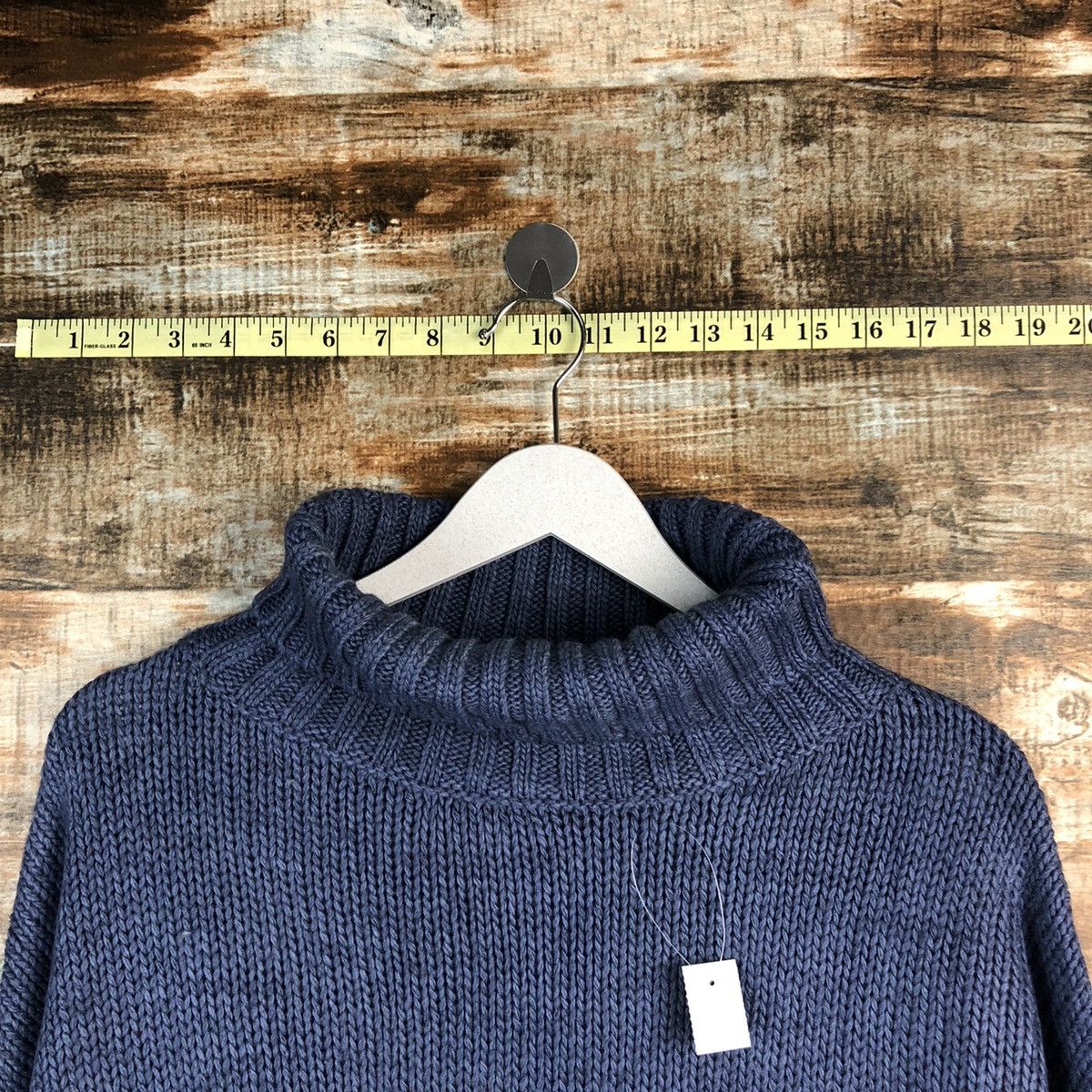 Japanese Brand Croisiere Dark Blue Knitwear sweatshirt #A1280 Size US M / EU 48-50 / 2 - 4 Thumbnail