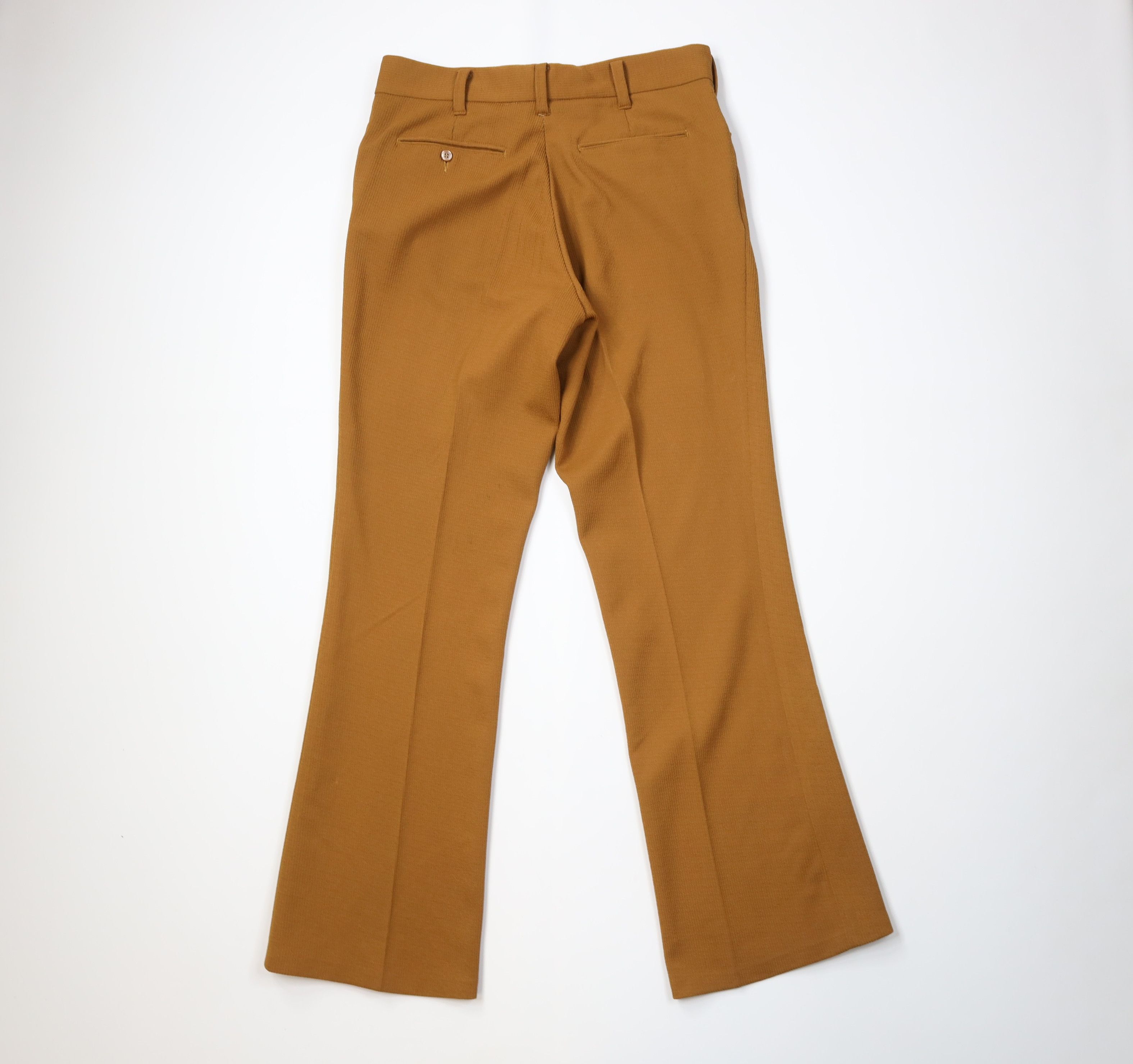 Vintage Vintage 70s Streetwear Ribbed Double Knit Bell Bottoms Pants Size US 34 / EU 50 - 8 Thumbnail