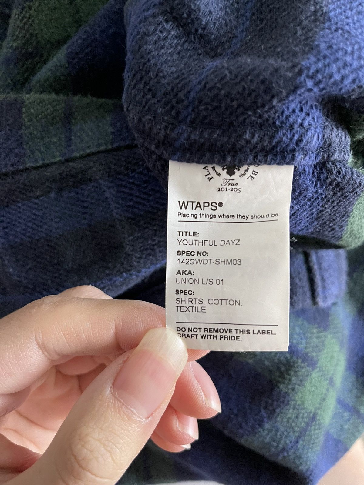 Wtaps 14AW Union Shirt Size US M / EU 48-50 / 2 - 4 Thumbnail
