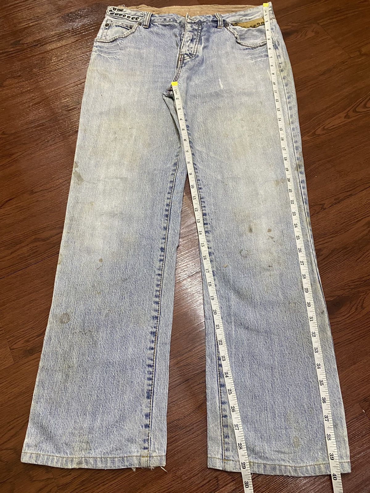 Engineered Garments × Red Wing Vintage Red Wing Faded Wash Punk Style Jeans Size US 32 / EU 48 - 19 Thumbnail