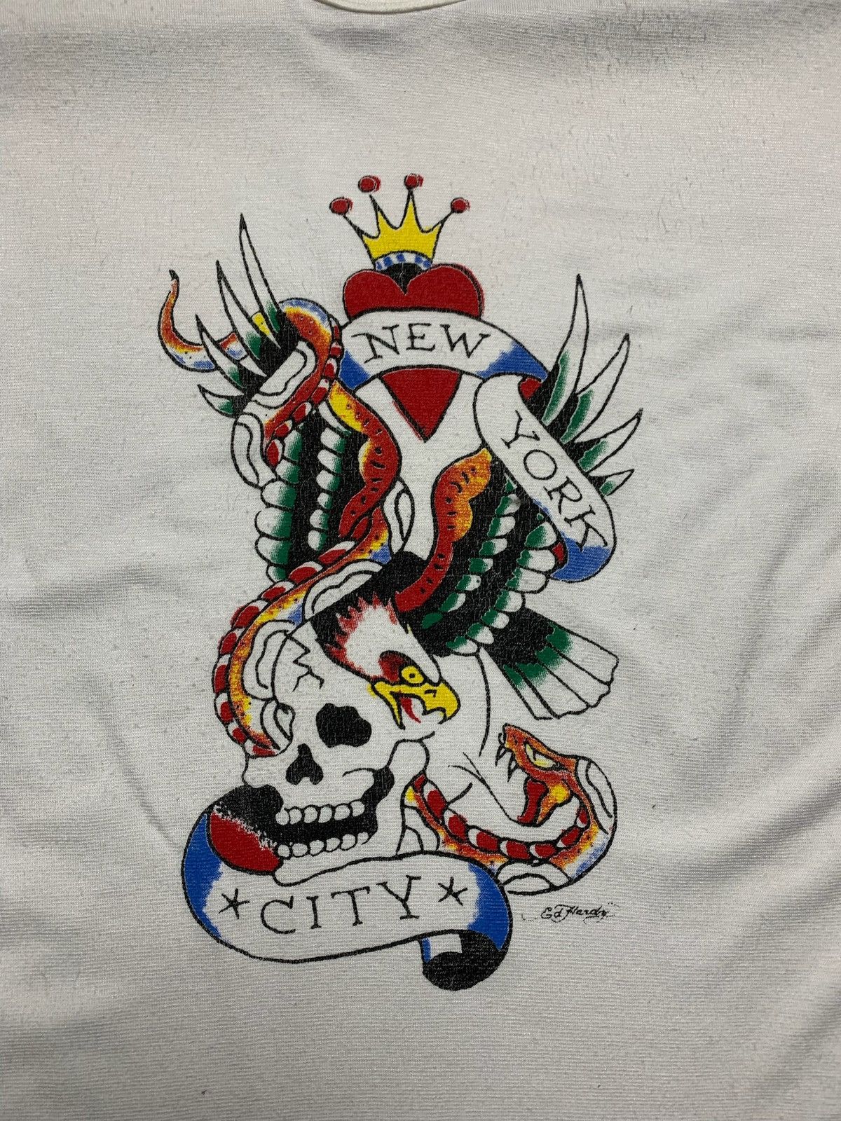 Ed Hardy × Vintage Vintage Ed Hardy tee logo size S Size US S / EU 44-46 / 1 - 2 Thumbnail
