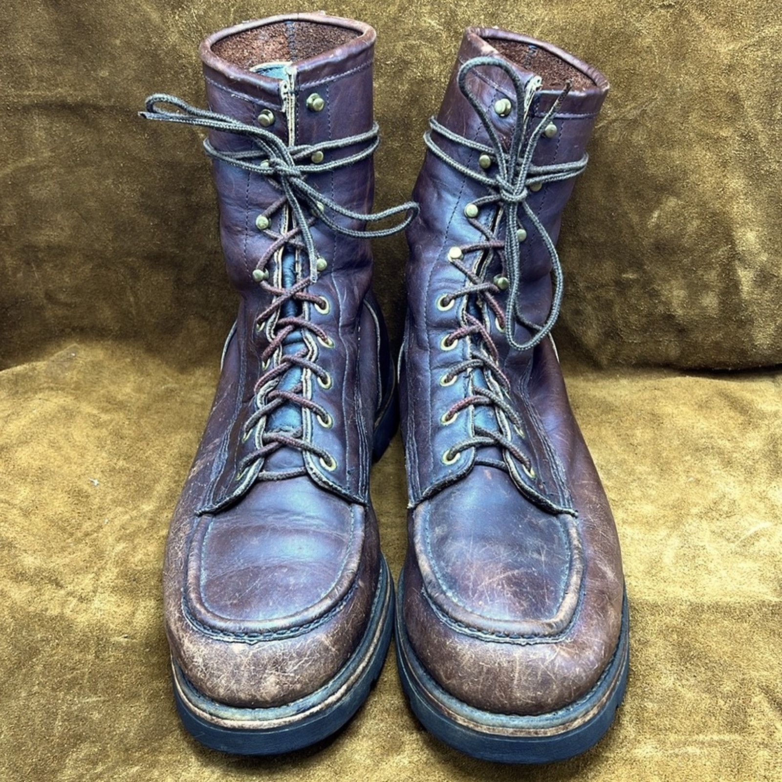 Filson Filson Mock Toe Brown Leather Boots Size US 12 / EU 45 - 5 Thumbnail