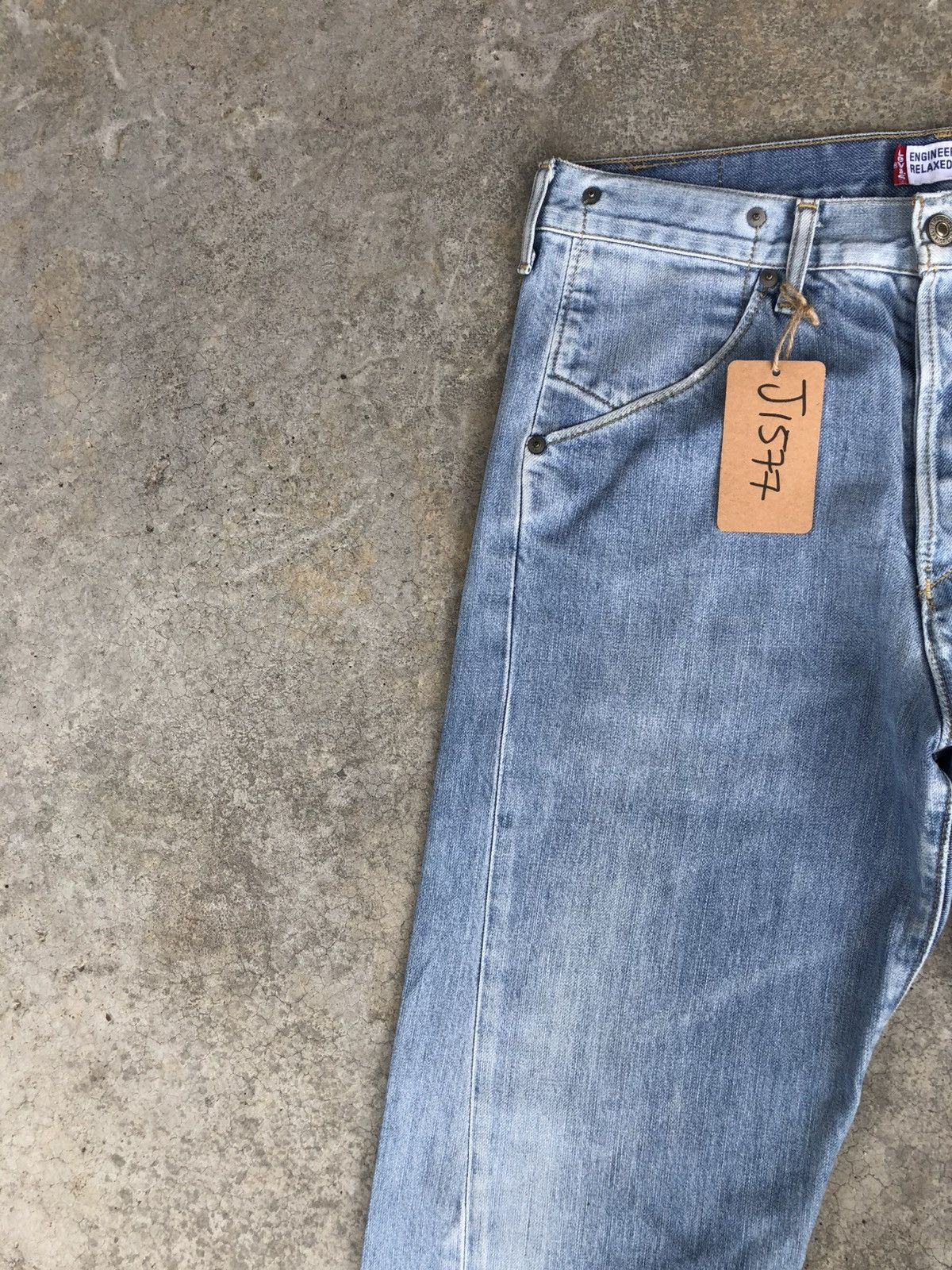Levi's Levis Engineered Jeans Distressed Denim Size US 32 / EU 48 - 4 Thumbnail