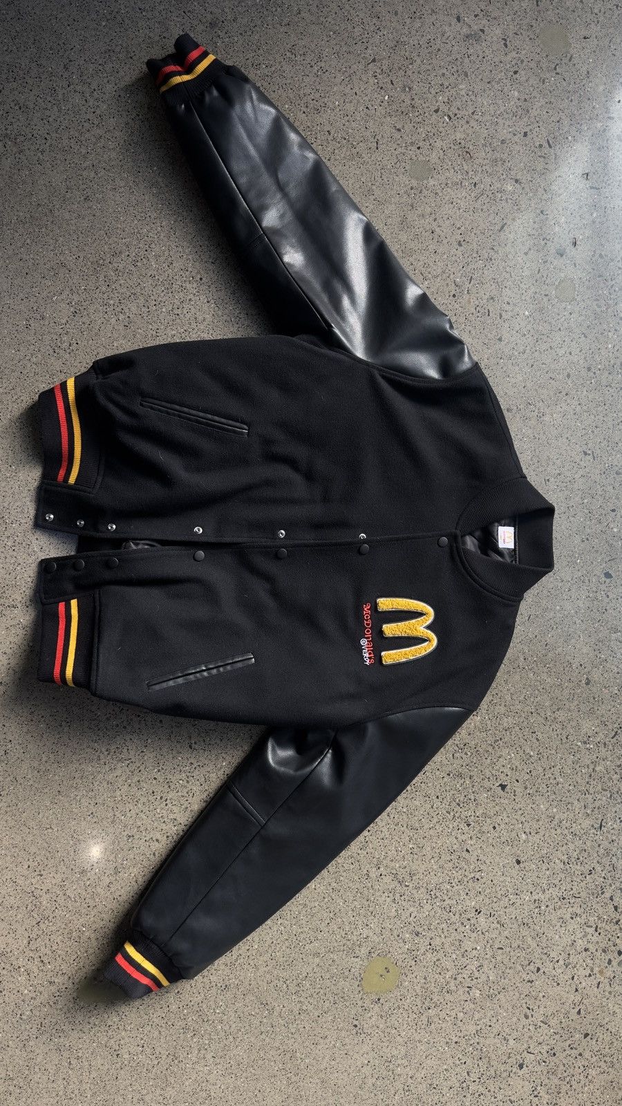 Streetwear Verdy x McDonald's Varsity Jacket / Large | Grailed
