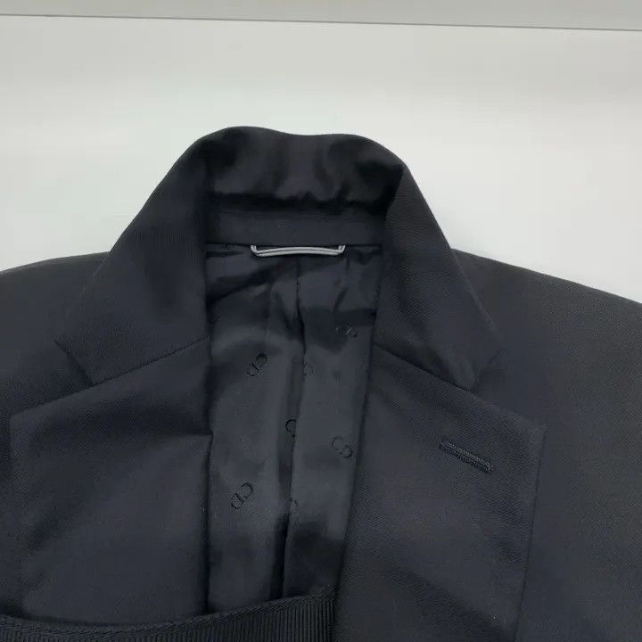 Dior Dior Dior Black Slim Fit Wool Blazer 0079-2507 Size US L / EU 52-54 / 3 - 6 Thumbnail