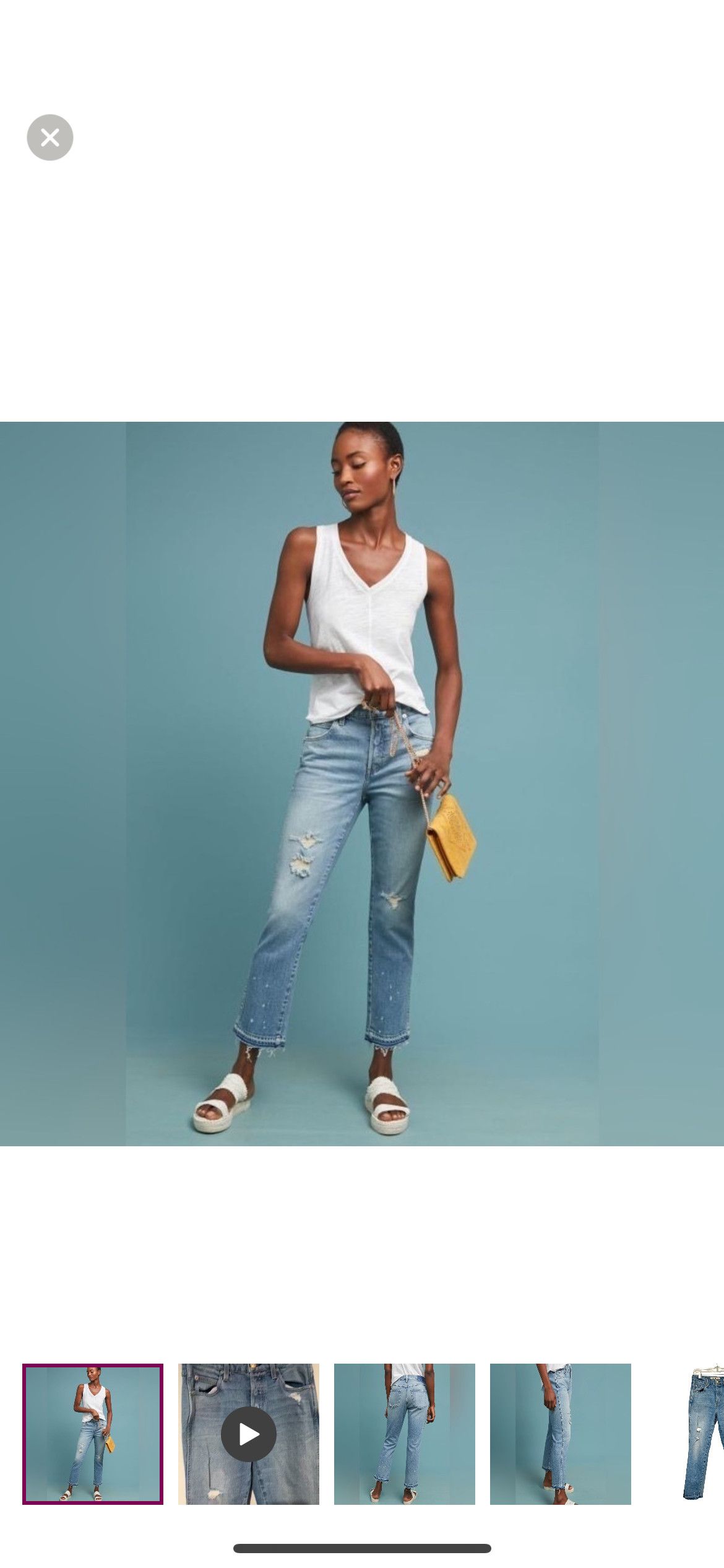AMO Babe skinny ankle jeans Size 27" / US 4 / IT 40 - 1 Thumbnail
