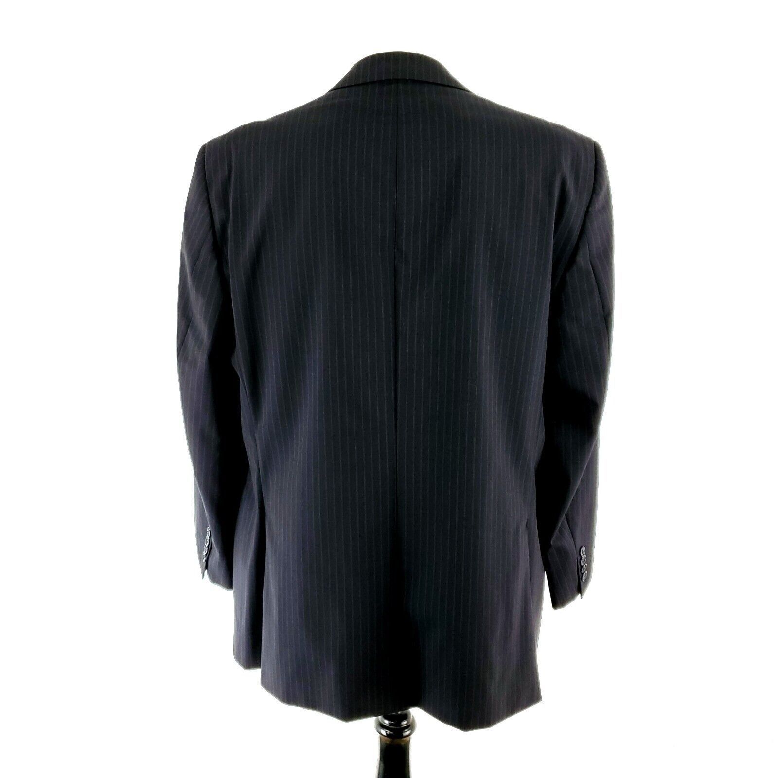 Jack Victor Jack Victor Select Vogue CT Wool 2 Button 2 Piece Suit 42L B Size 42L - 7 Thumbnail