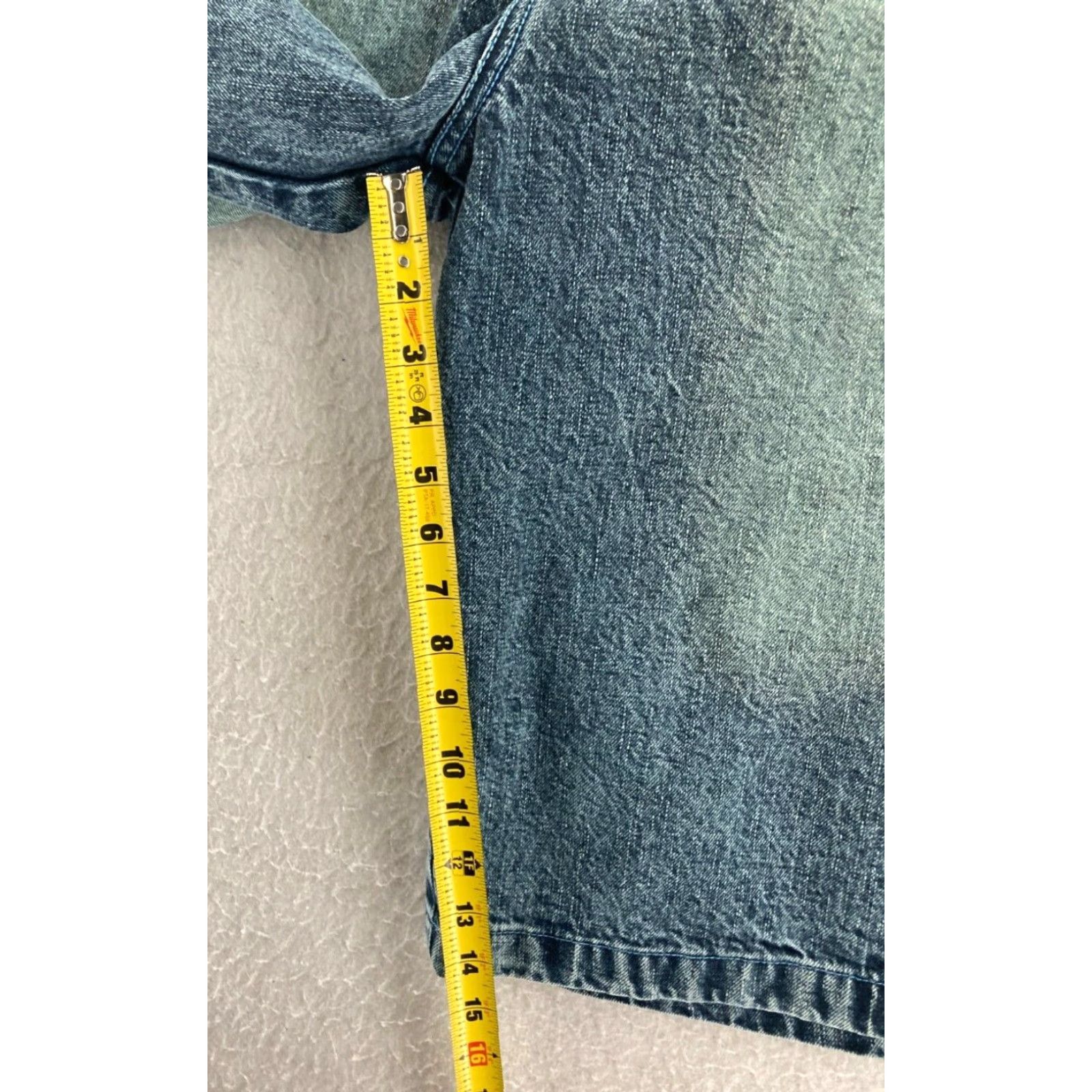 Vintage VINTAGE Bluff Urban Bermuda Shorts Mens 42 Blue Denim Acid Wash Cotton NWT Size US 42 / EU 58 - 4 Thumbnail