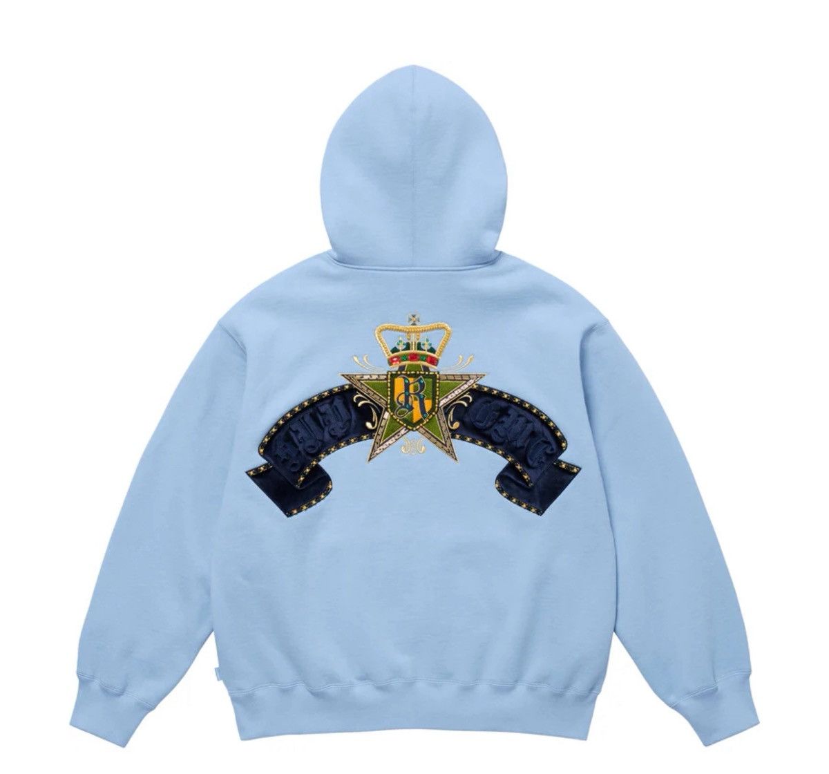 Supreme Brushed Zip Up Hooded Sweatshirt | Grailed