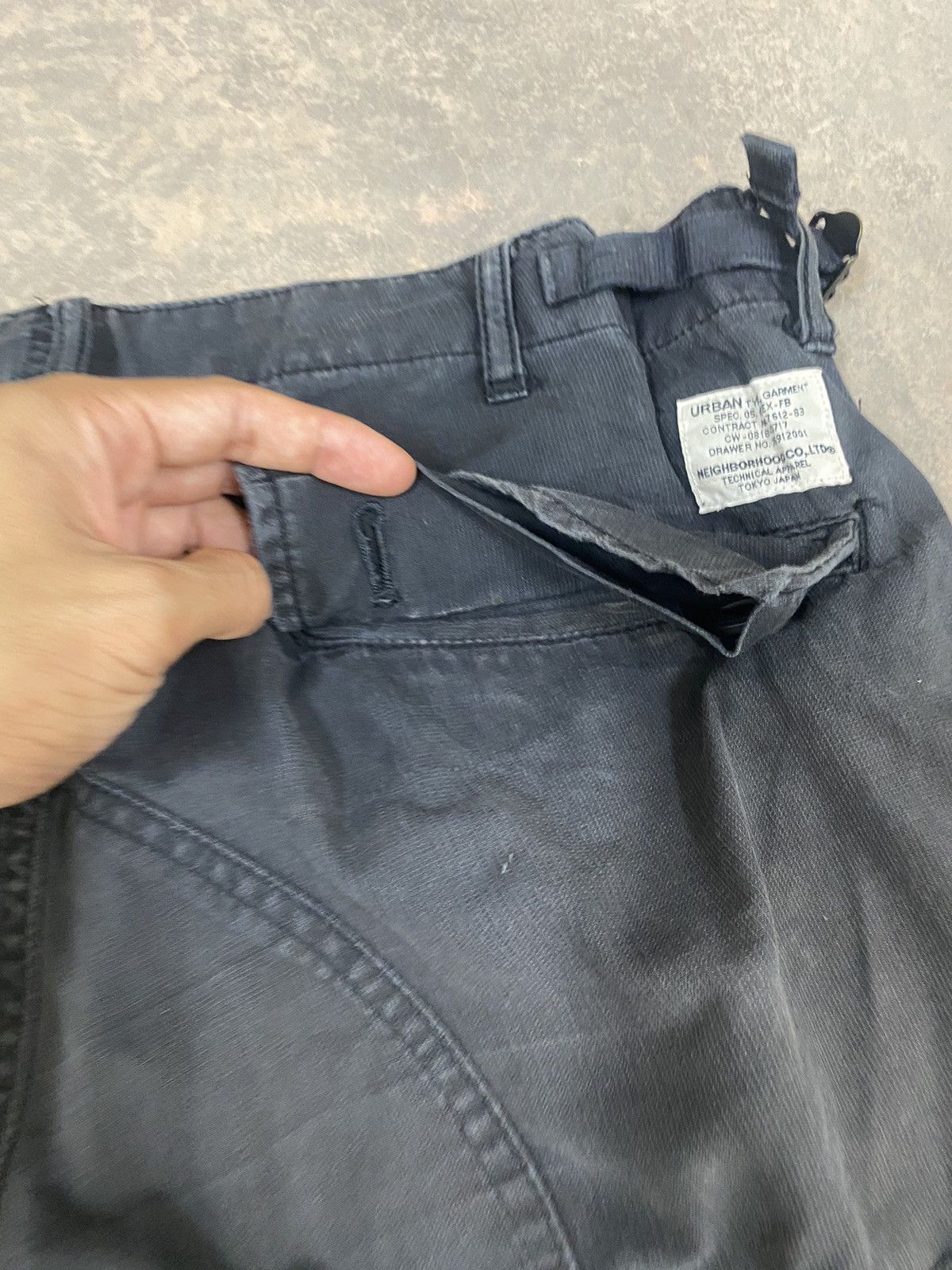 Neighborhood FADED NEIGHBORHOOD JAPAN CARGO PANTS LGB 90s Size US 34 / EU 50 - 18 Thumbnail