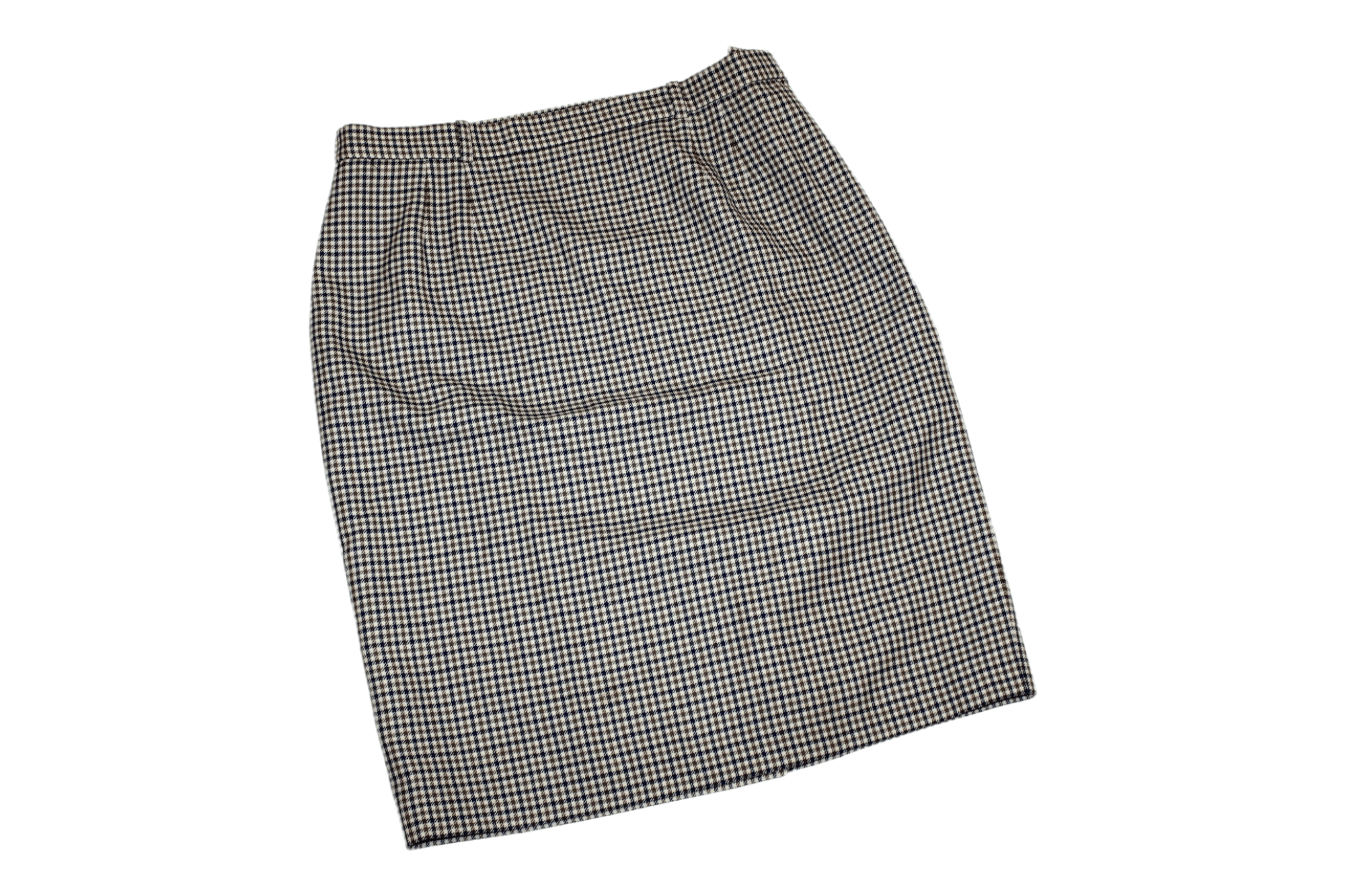 Aquascutum VTG Aquascutum York Club Checker Wool Trapeze Skirt Size 34" / US 12 / IT 48 - 1 Thumbnail