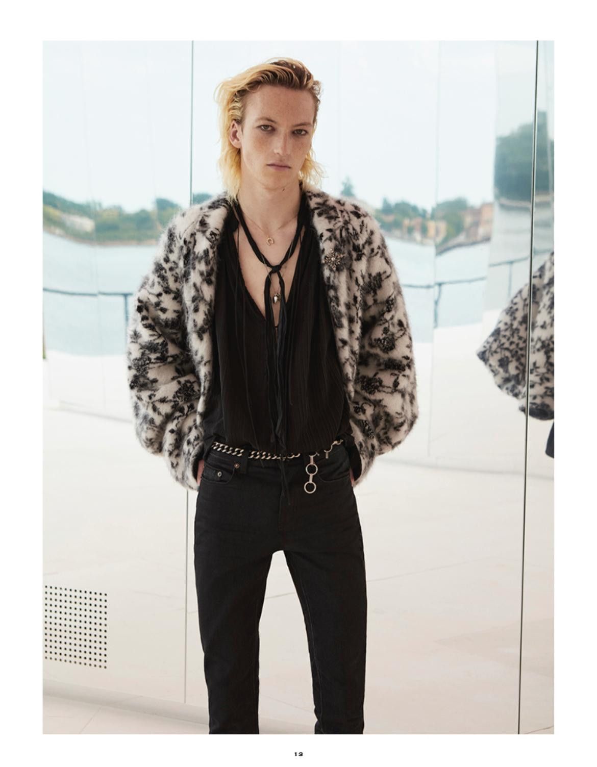 Saint Laurent Paris o1loc1c0225 Kimono Jacket in Multicolor Size US S / EU 44-46 / 1 - 3 Thumbnail