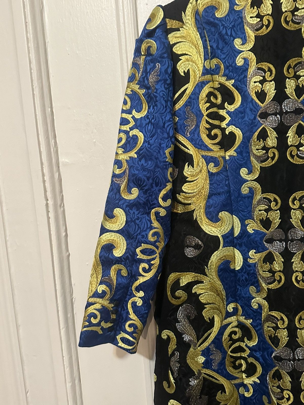 Alice + Olivia A+O THOMAS EMBROIDERED COAT Size S / US 4 / IT 40 - 15 Thumbnail