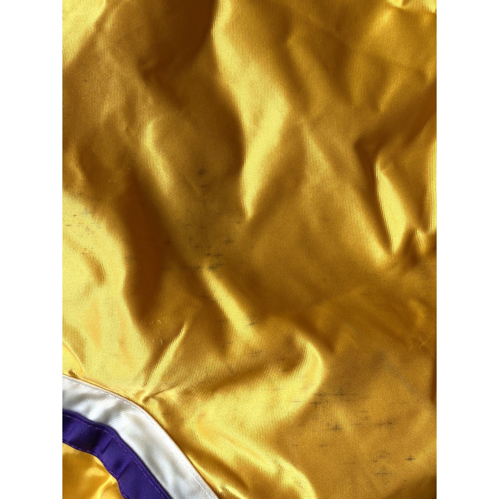 NBA × Starter Los Angeles Lakers 90s STARTER satin bomber XL gold NBA vtg Size US XL / EU 56 / 4 - 6 Thumbnail