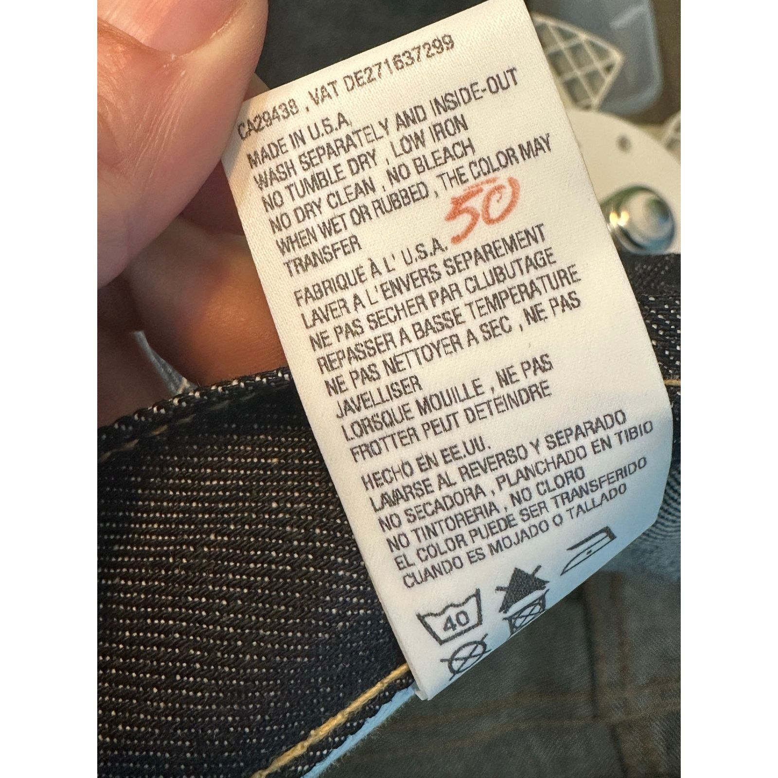 Edwin Edwin black straight legs jeans size 30 Size US 30 / EU 46 - 5 Thumbnail