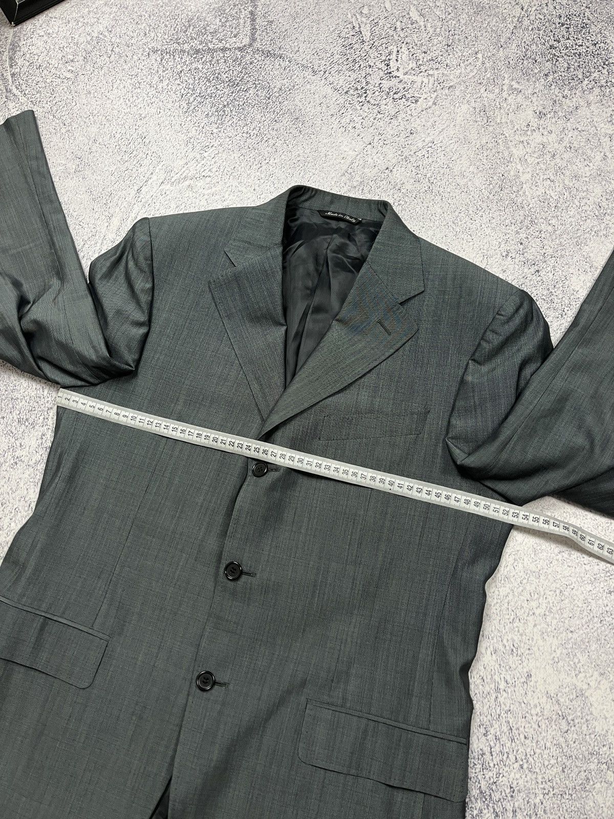 Canali Vintage Canali Wool Silk Suit Blazer Jacket And Pants Size 50R - 25 Thumbnail