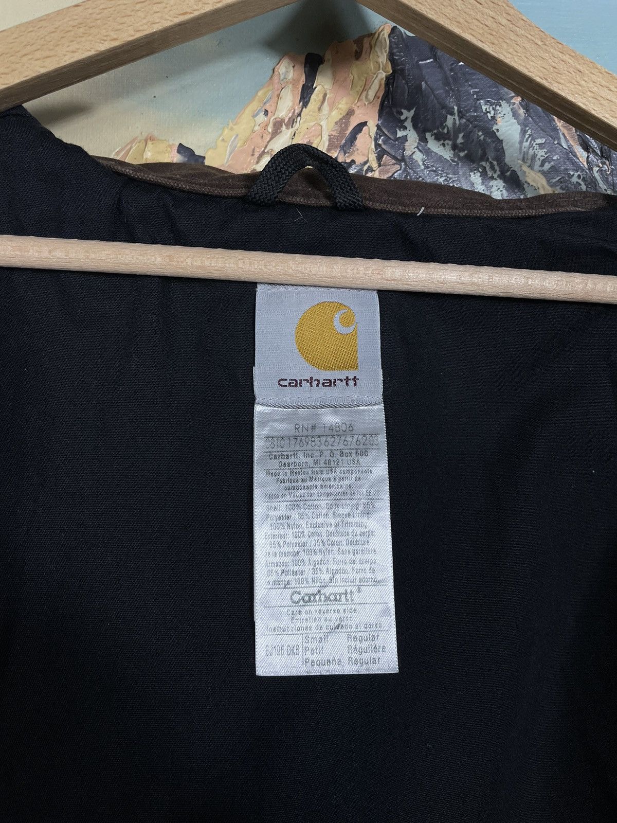Carhartt Carhartt Retro 00s Denim Jacket Distressed Workwear Skate Size US S / EU 44-46 / 1 - 10 Thumbnail