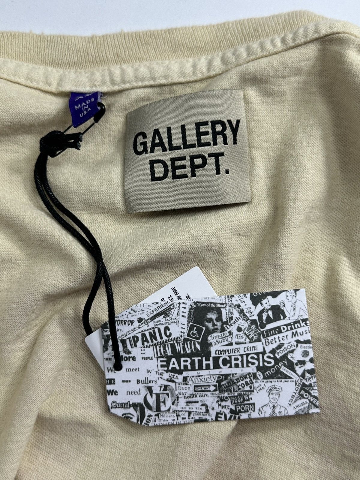 Gallery Dept. Gallery Dept ATK T-shirt Beige (XS) Size US XS / EU 42 / 0 - 4 Thumbnail