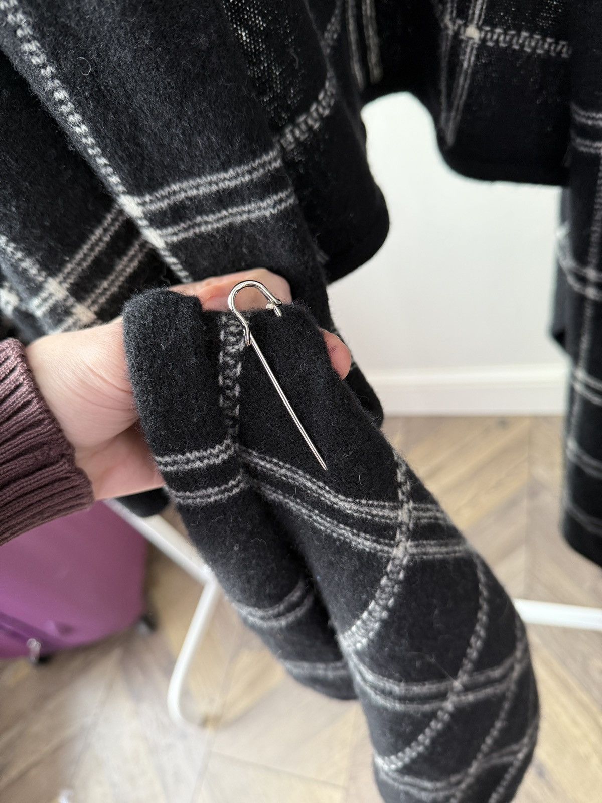 Ralph Lauren Vintage Lauren Ralph Lauren Women Plaid Open Front Cardigan Size L / US 10 / IT 46 - 5 Thumbnail
