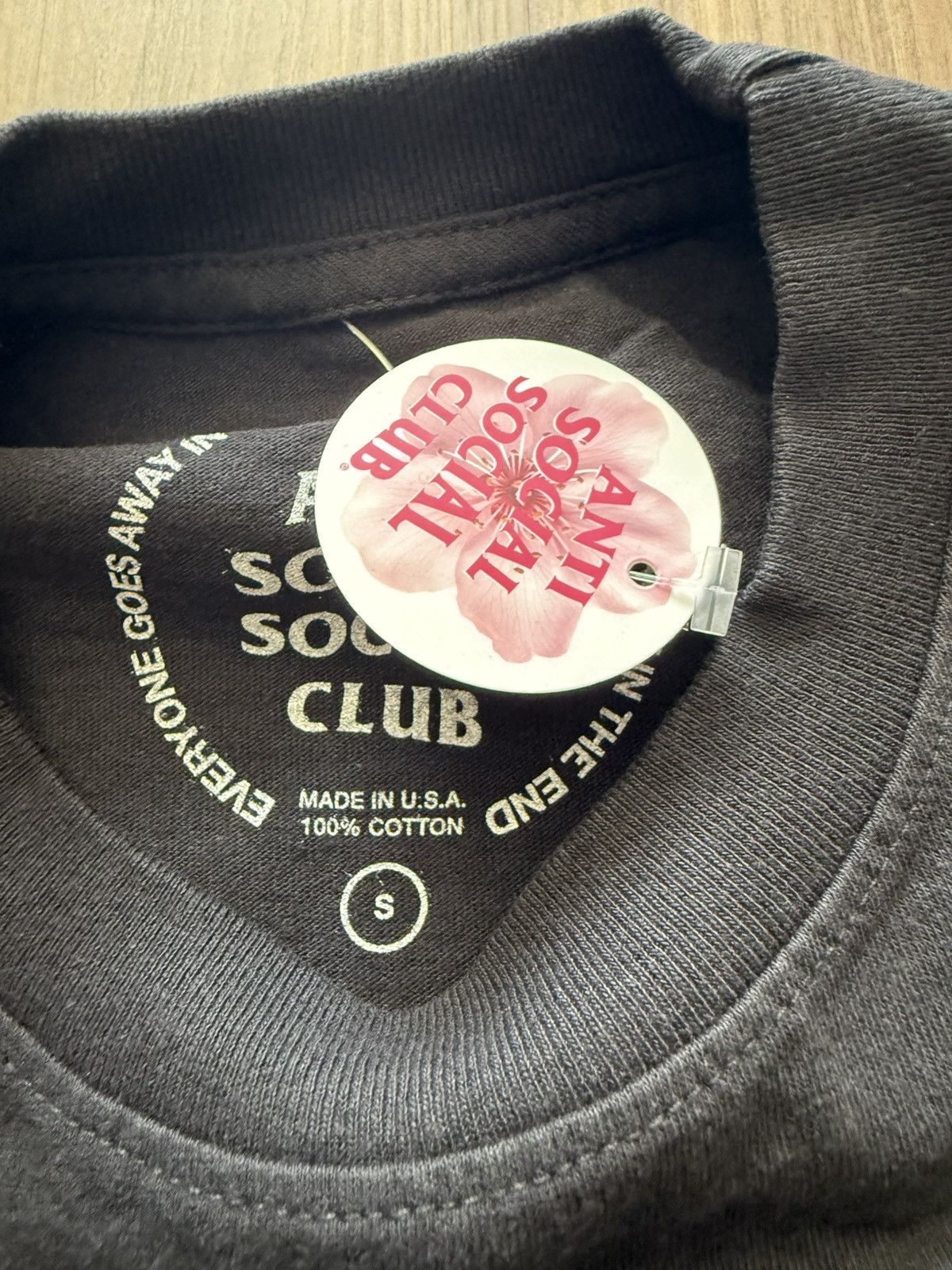 Anti Social Social Club × Fragment Design Anti Social Social Club x Fragment Design Black Tee Size S Size US S / EU 44-46 / 1 - 4 Thumbnail