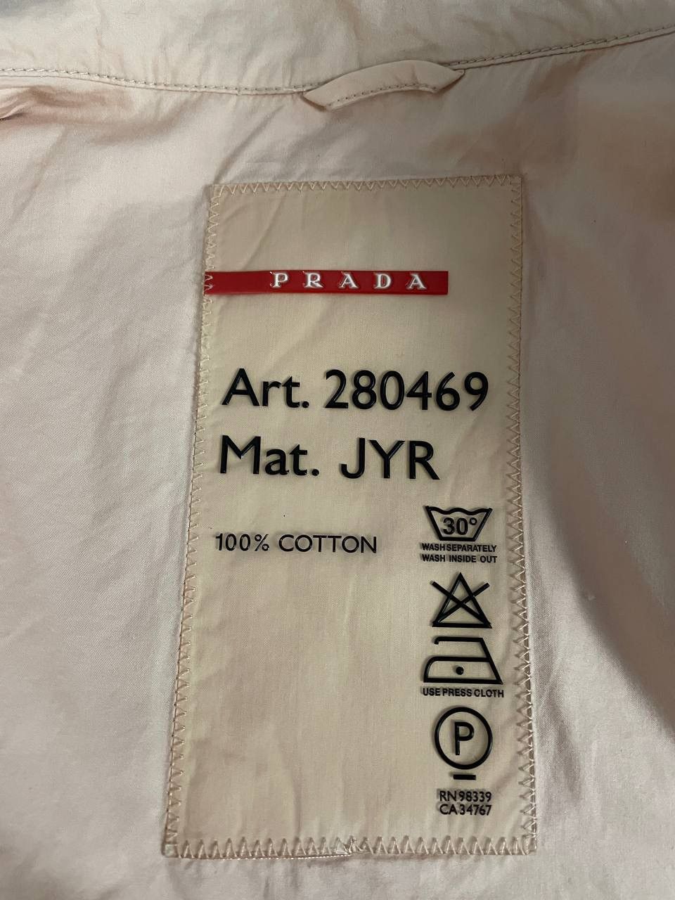 Prada Prada Pink Nylon Jacket Size S / US 4 / IT 40 - 20 Thumbnail