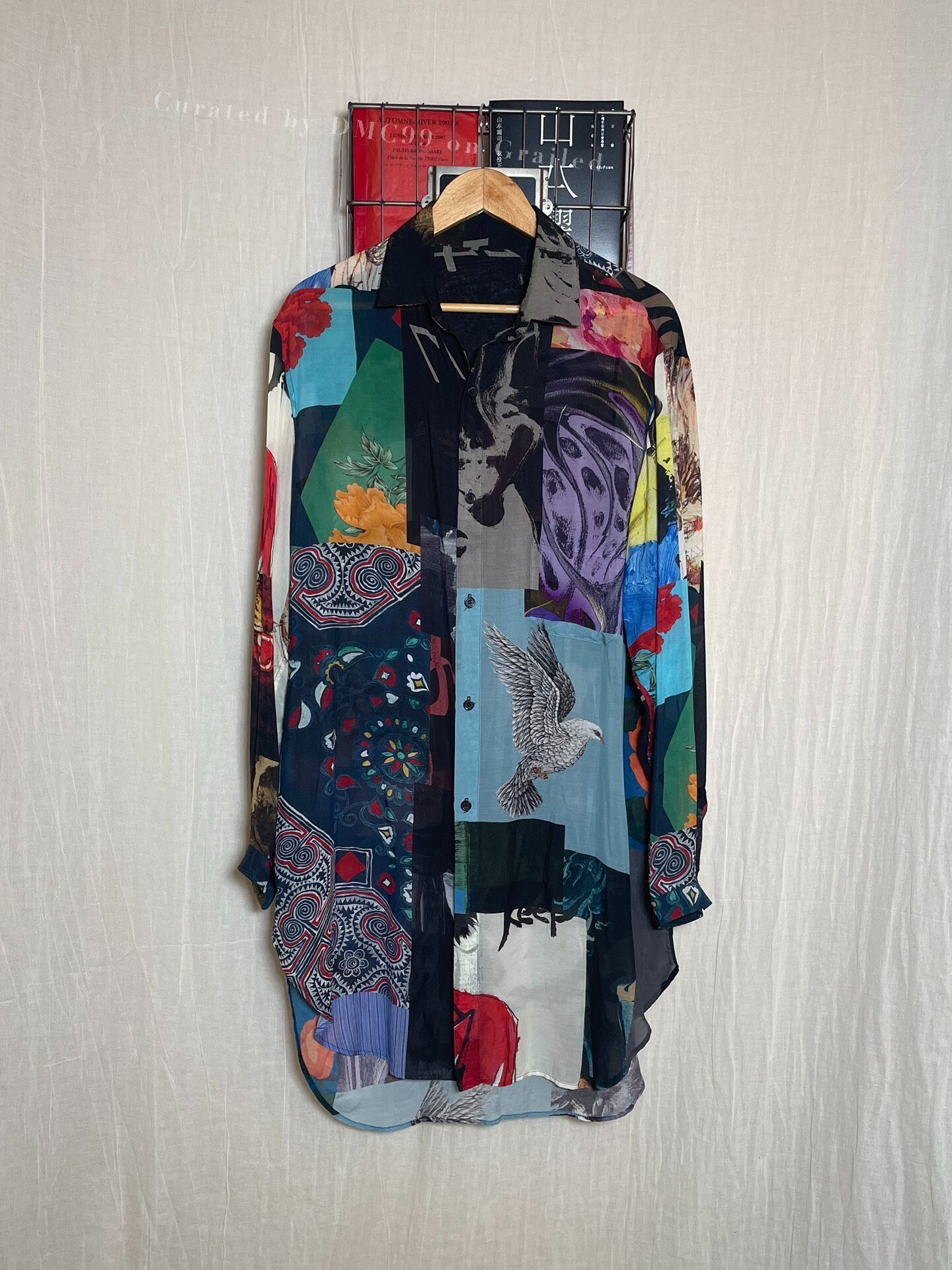 Yohji Yamamoto Yohji Yamamoto Black Scandal Limited Shirt Size US M / EU 48-50 / 2 - 1 Thumbnail