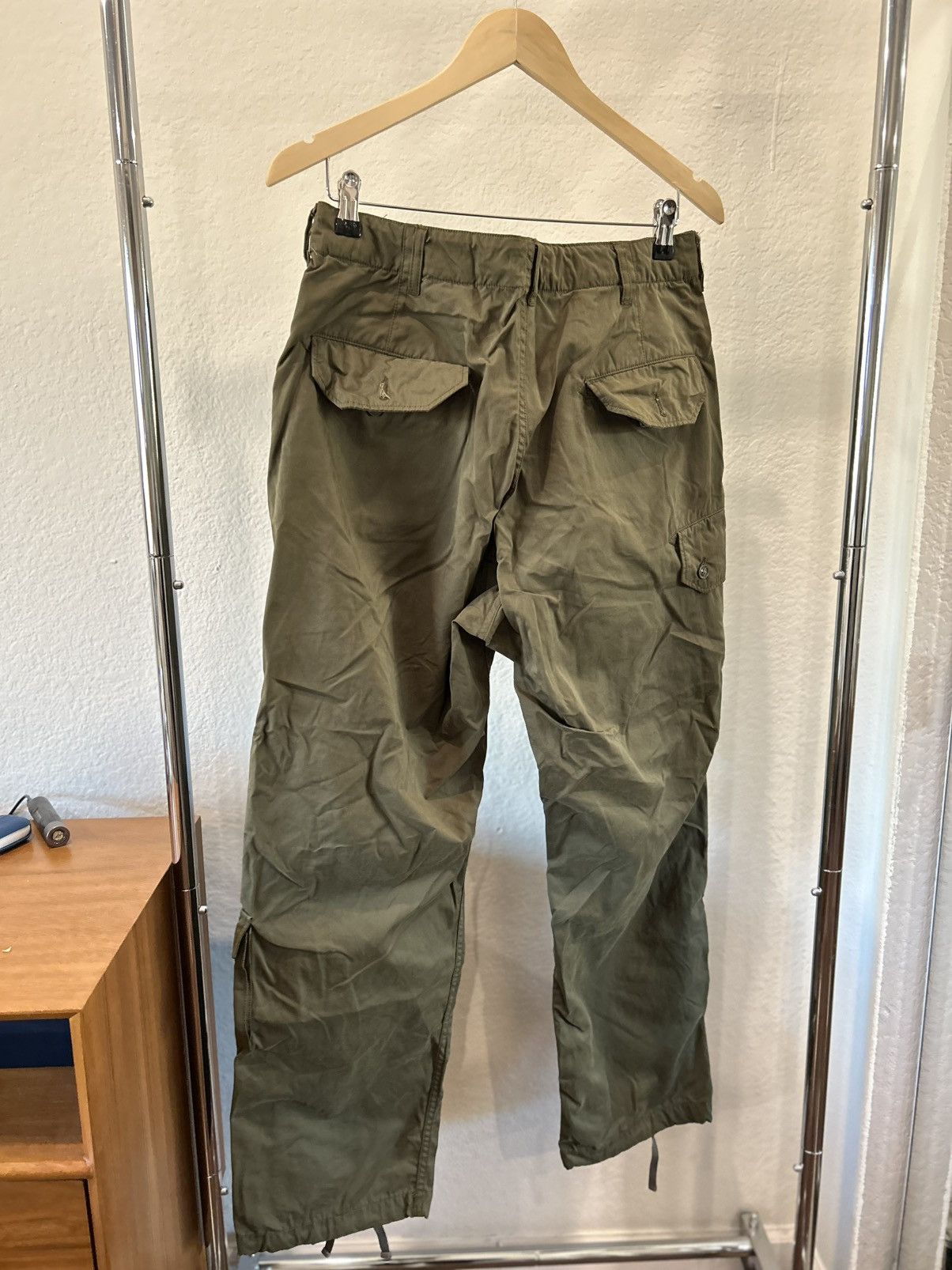 Engineered Garments FW22 Flight Pant Olive PC Cloth size S Size US 32 / EU 48 - 3 Thumbnail