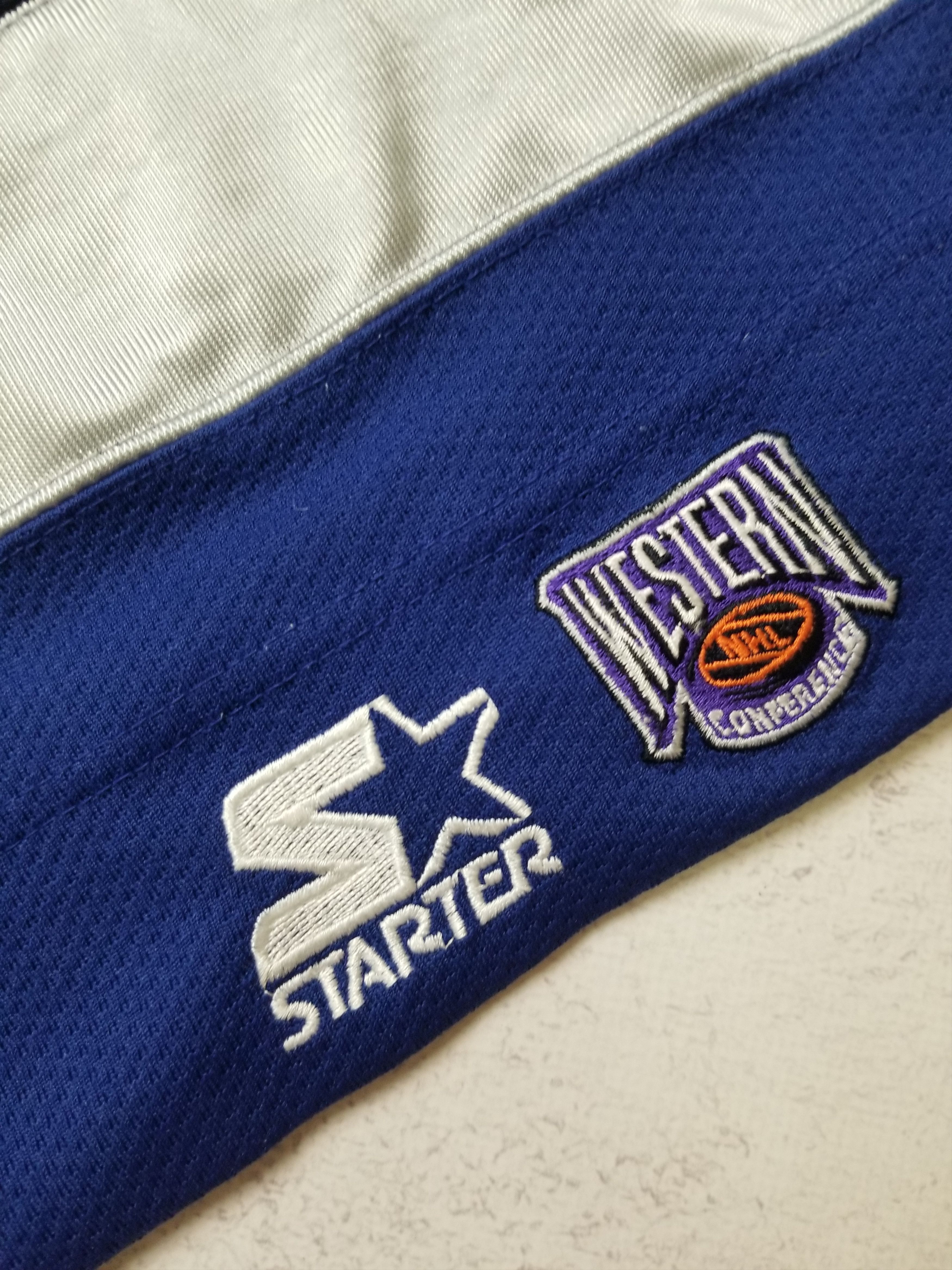 Starter Vintage Starter Vancouver Canucks Blue Orca Logo NHL Jersey Size US L / EU 52-54 / 3 - 4 Thumbnail