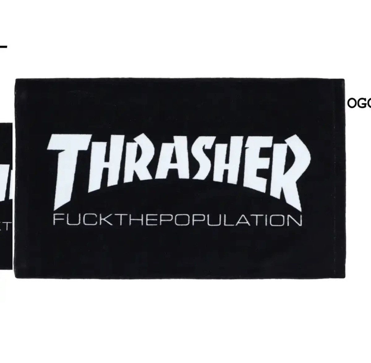 Fuck The Population × Thrasher FTP x Thrasher Hand Towel, DEADSTOCK, NEW IN BAG, RARE Size ONE SIZE - 1 Thumbnail