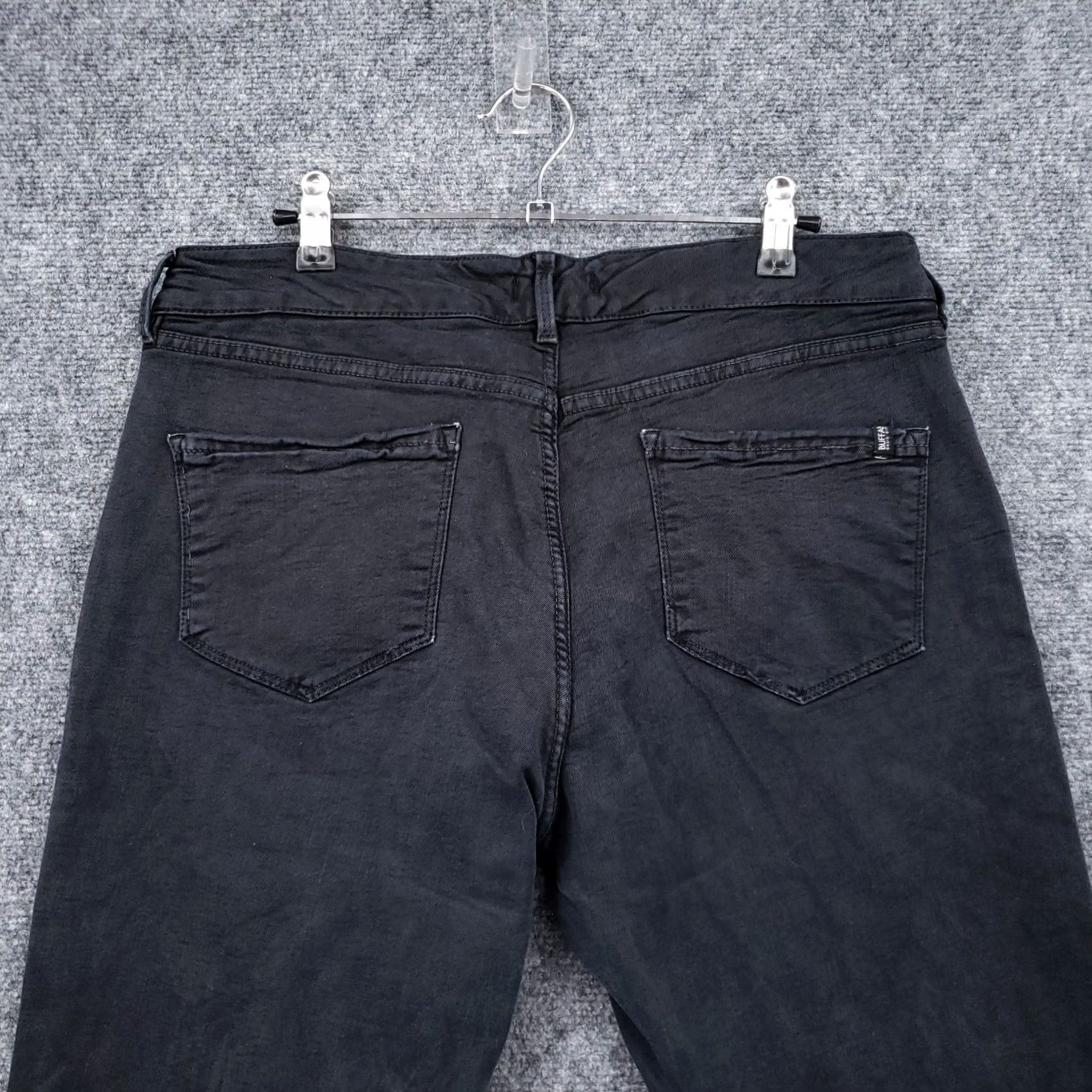 Buffalo David Bitton Buffalo David Bitton Jeans Womens 32 Skinny Dark Wash Black Denim Size 24" / US 00 / IT 34 - 6 Thumbnail