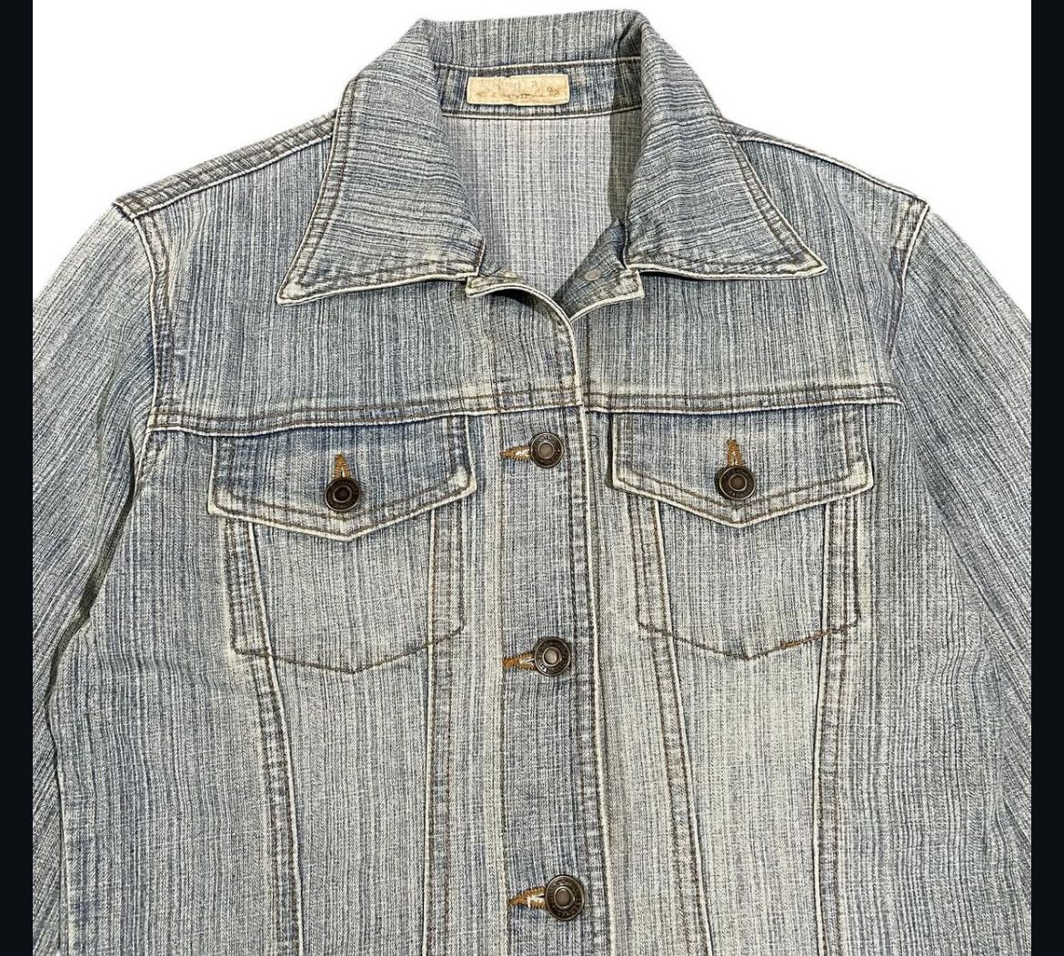 GOA 2000s G.o.a Japanese Trucker Wash Jeans Jacket y2k Lgb Size US M / EU 48-50 / 2 - 3 Thumbnail