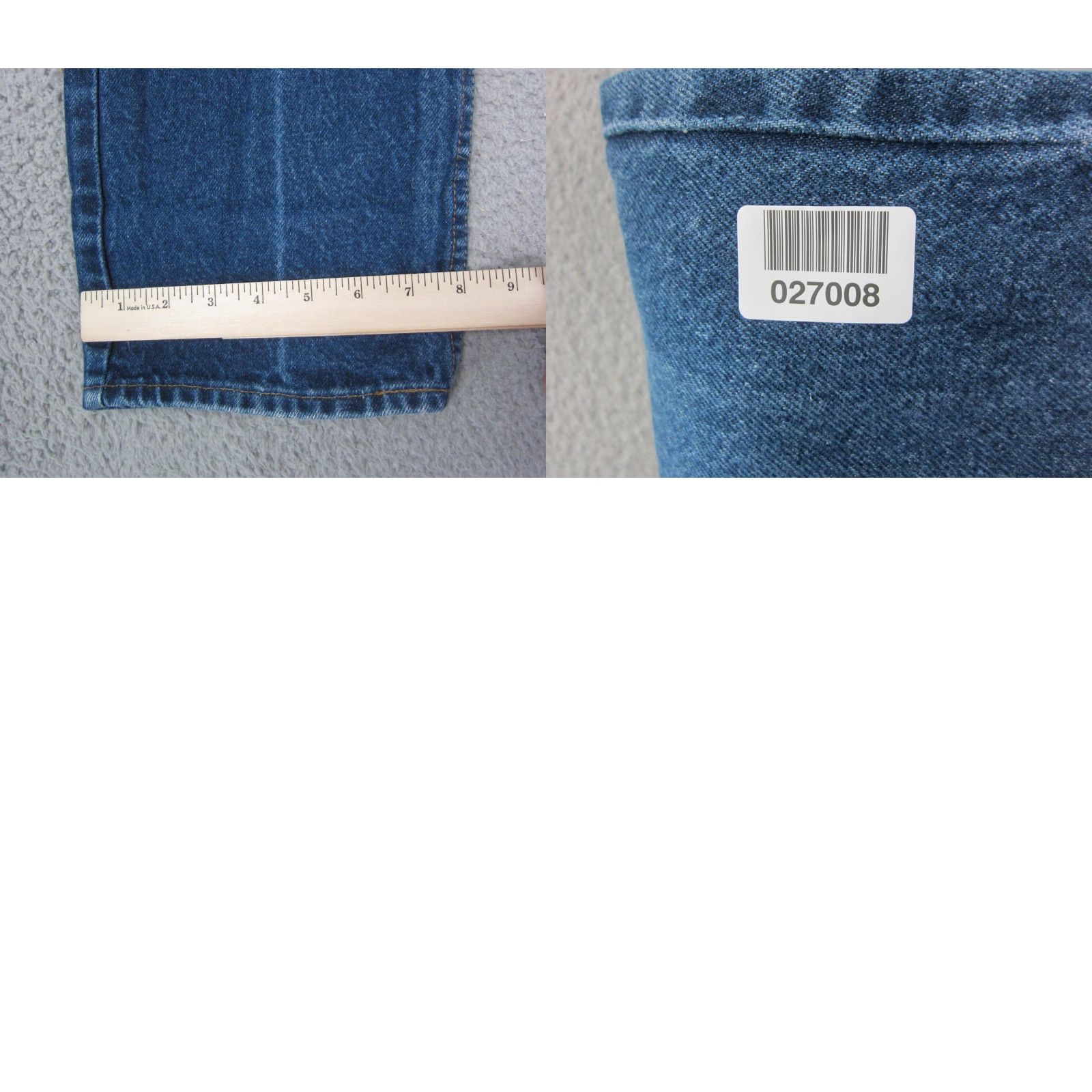 Levi's VINTAGE Levi's Jeans Womens 26x33 Blue Denim Straight Leg White Tab Dark Wash Jeans Womens 90s Mens Ladies? Size 26" / US 2 / IT 38 - 11 Thumbnail